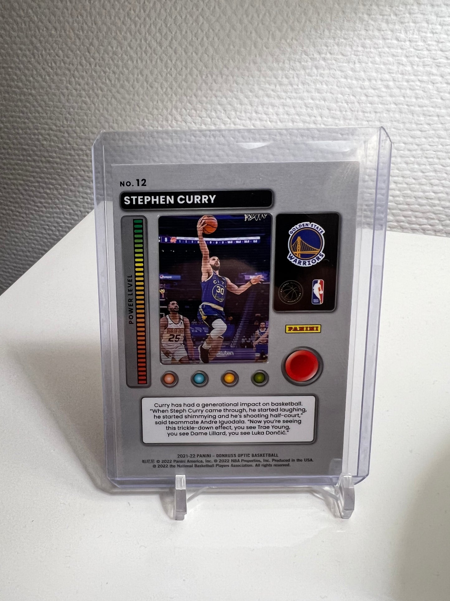 Donruss Optic 21-22 - Stephen Curry T-Minus 3..2..1.. - Golden State Warriors