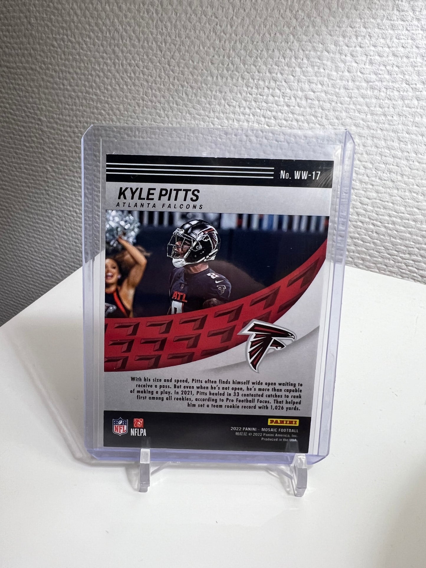 Mosaic 22 - Kyle Pitts Will to Win - Atlanta Falcons #WW-17