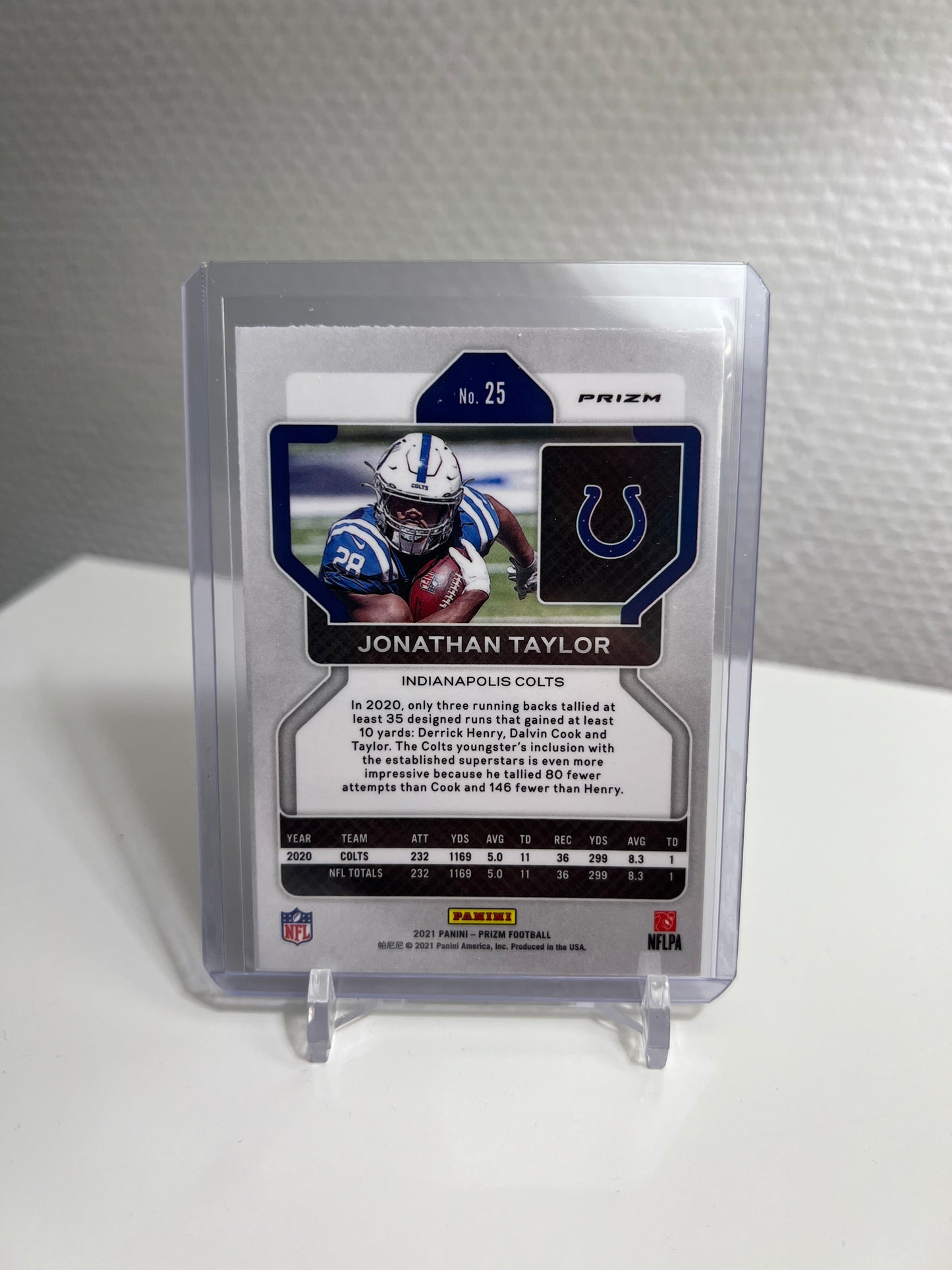 Prizm 21 - Jonathan Taylor - Indianapolis Colts
