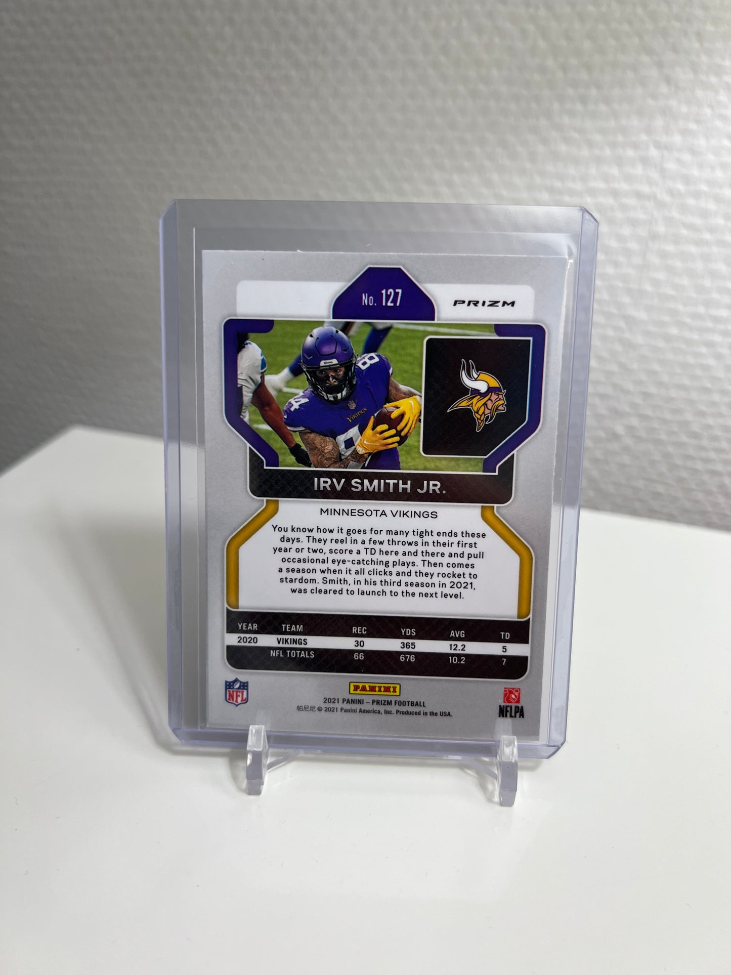 Prizm 21 - Irv Smith Jr. - Minnesota Vikings