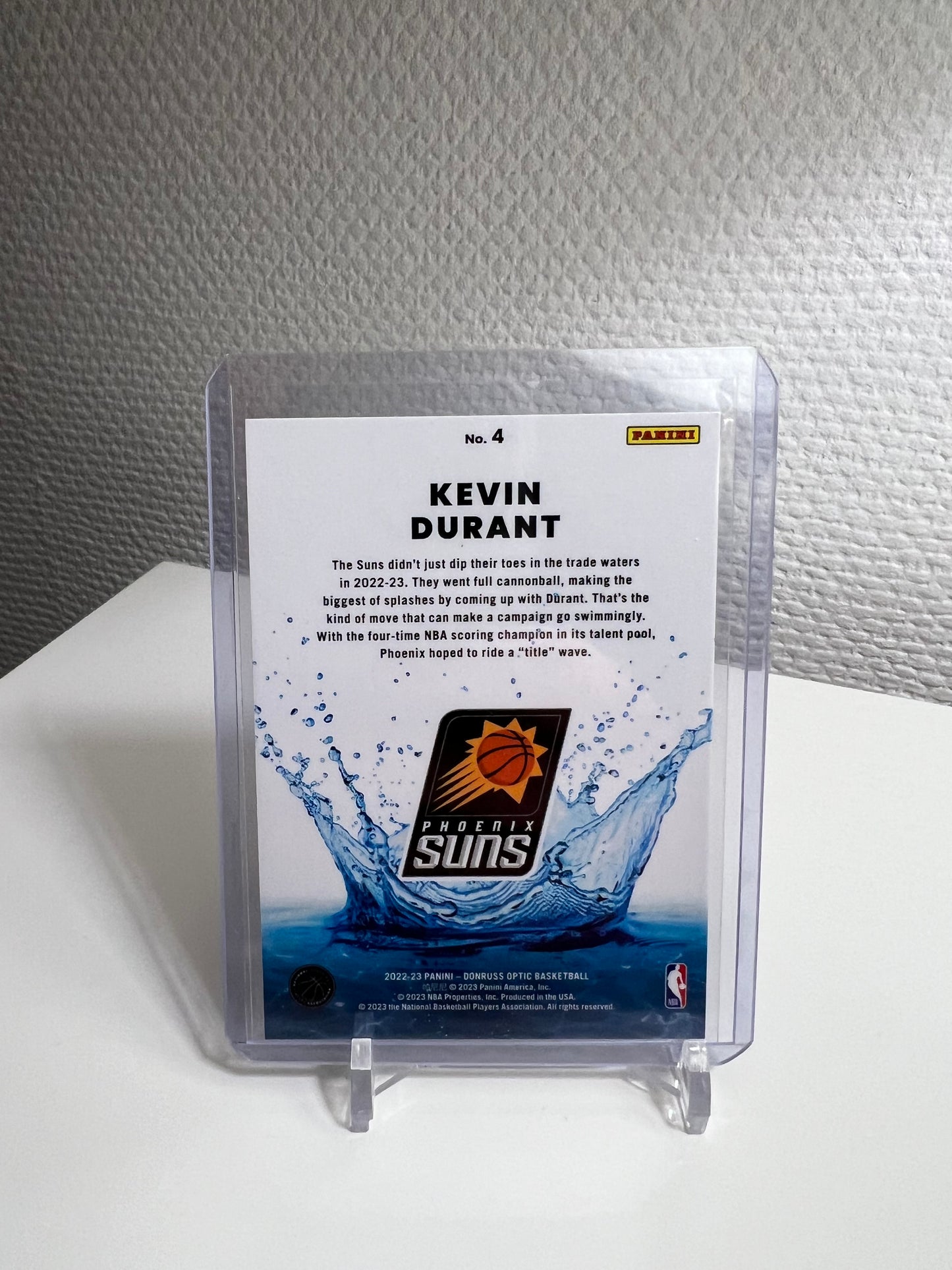 Donruss Optic 22-23 - Kevin Durant Splash! - Phoenix Suns