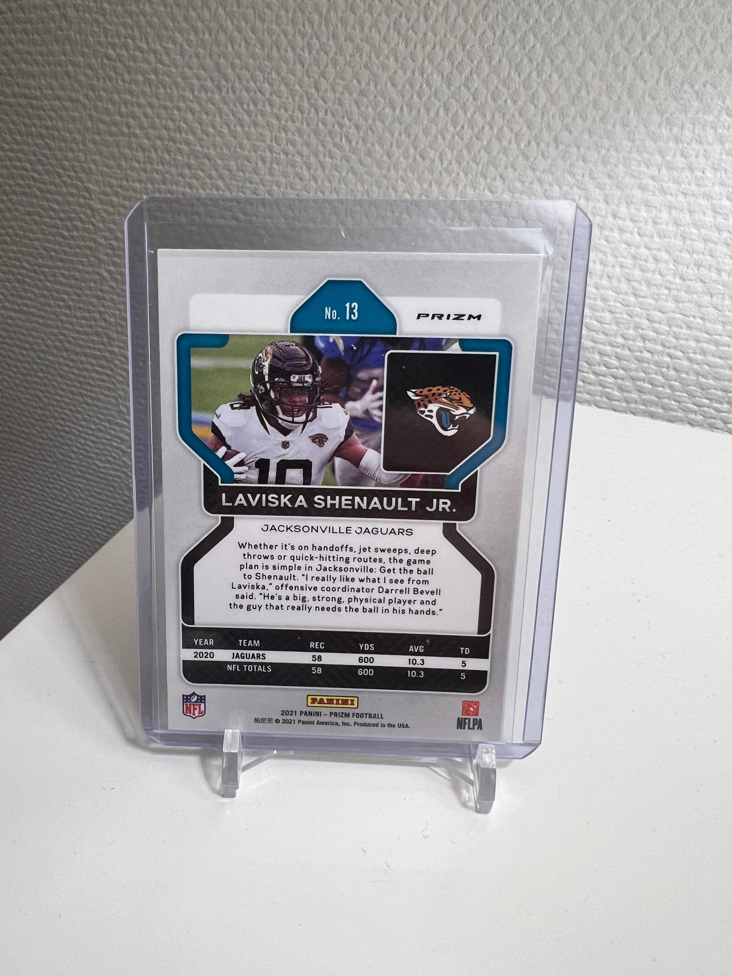 Prizm 21 - Laviska Shenault Jr. Orange Velocity Holo - Jacksonville Jaguars