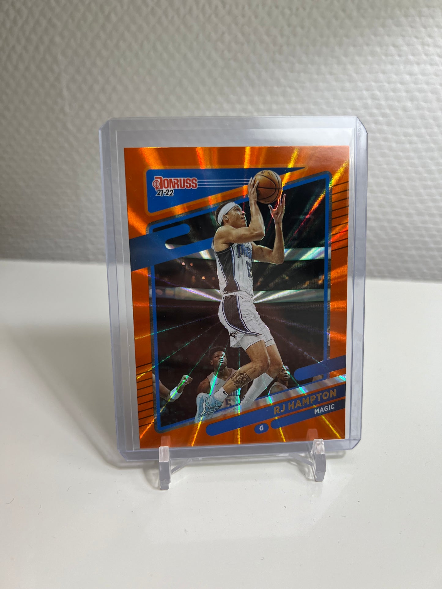 Donruss 21-22 - RJ Hampton Orange Laser - Orlando Magic