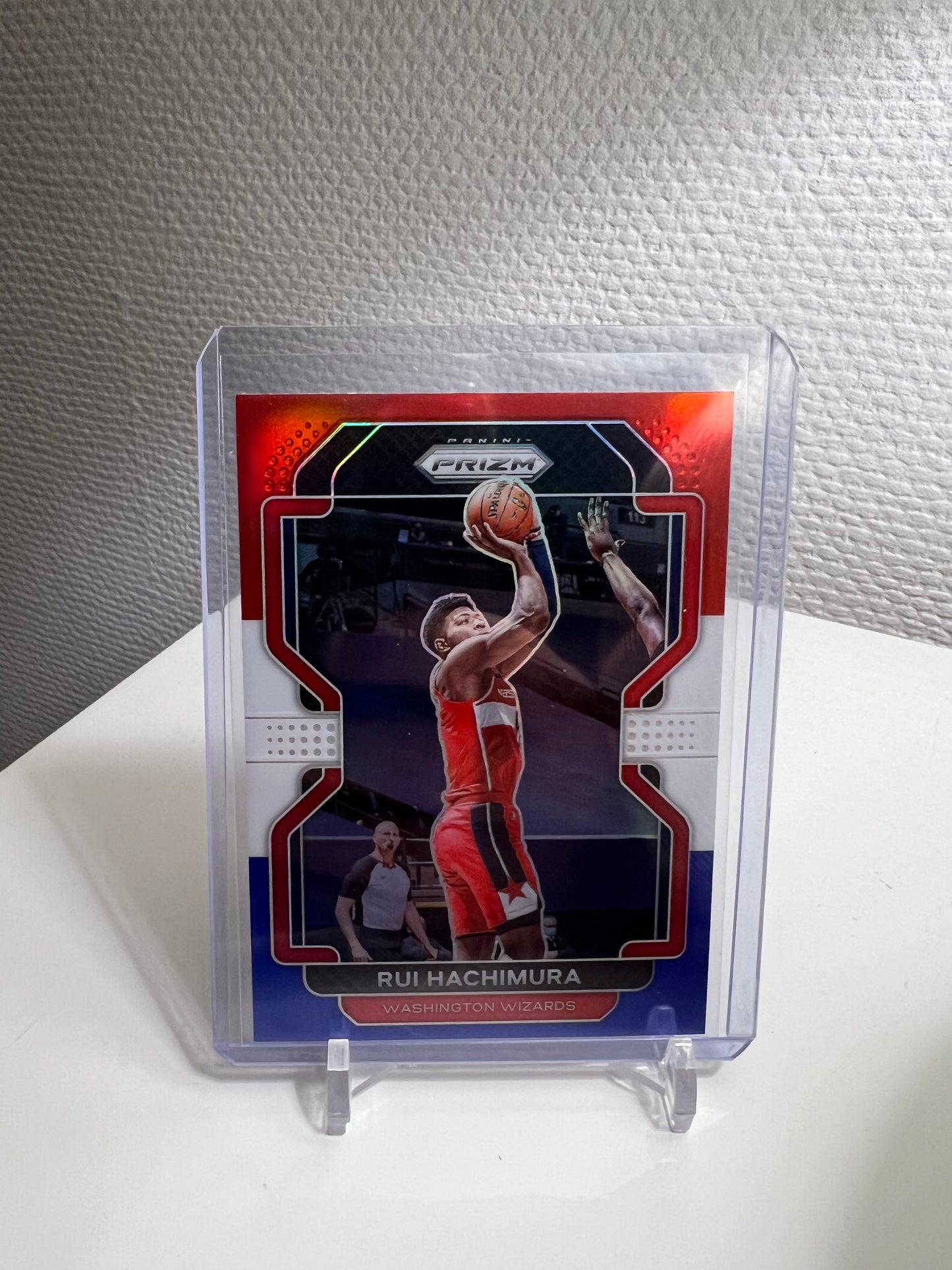 Prizm 21-22 - Rui Hachimura Tri-Color - Washington Wizards