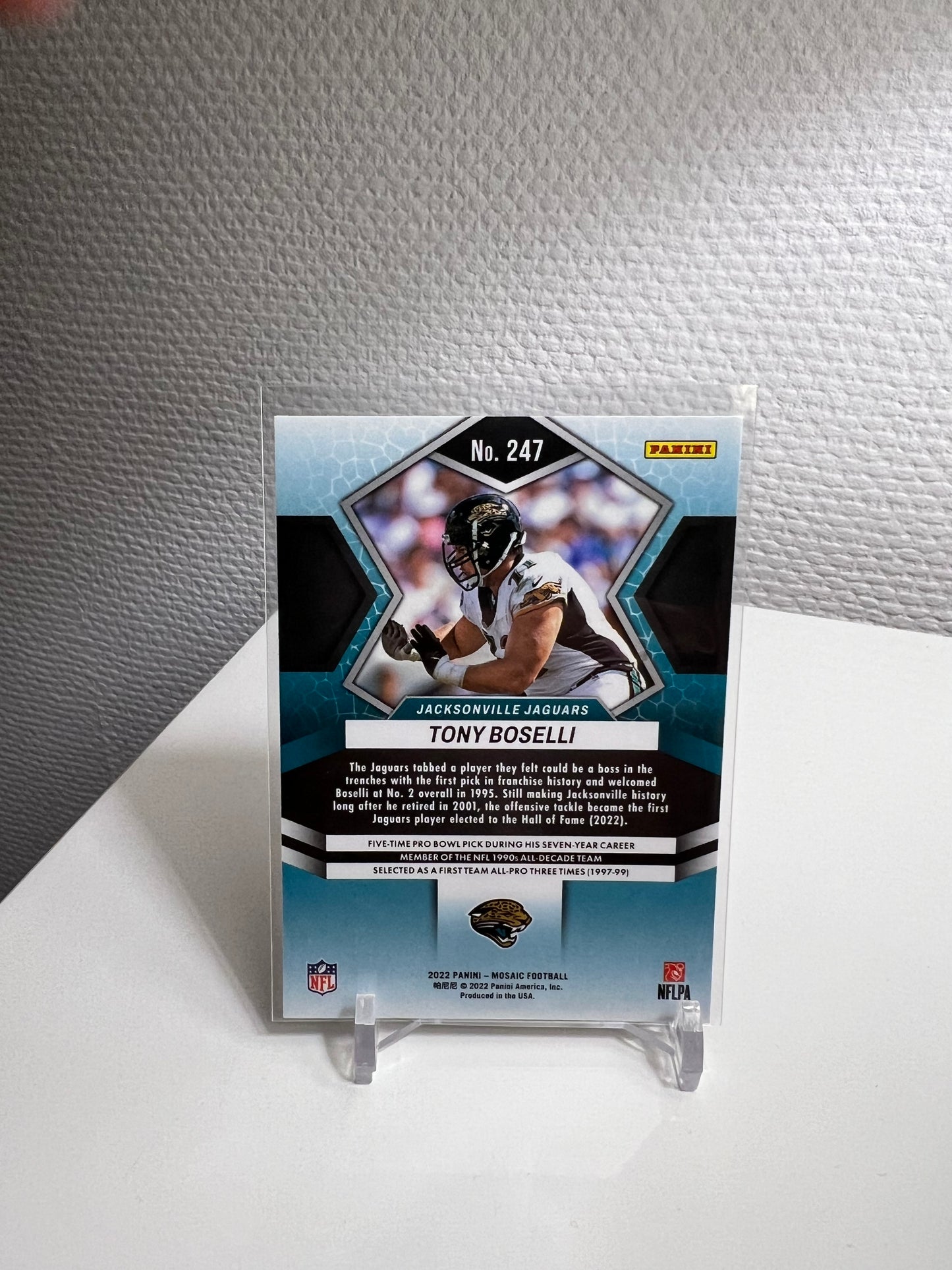 Mosaic 22 - Tony Boselli - Jacksonville Jaguars