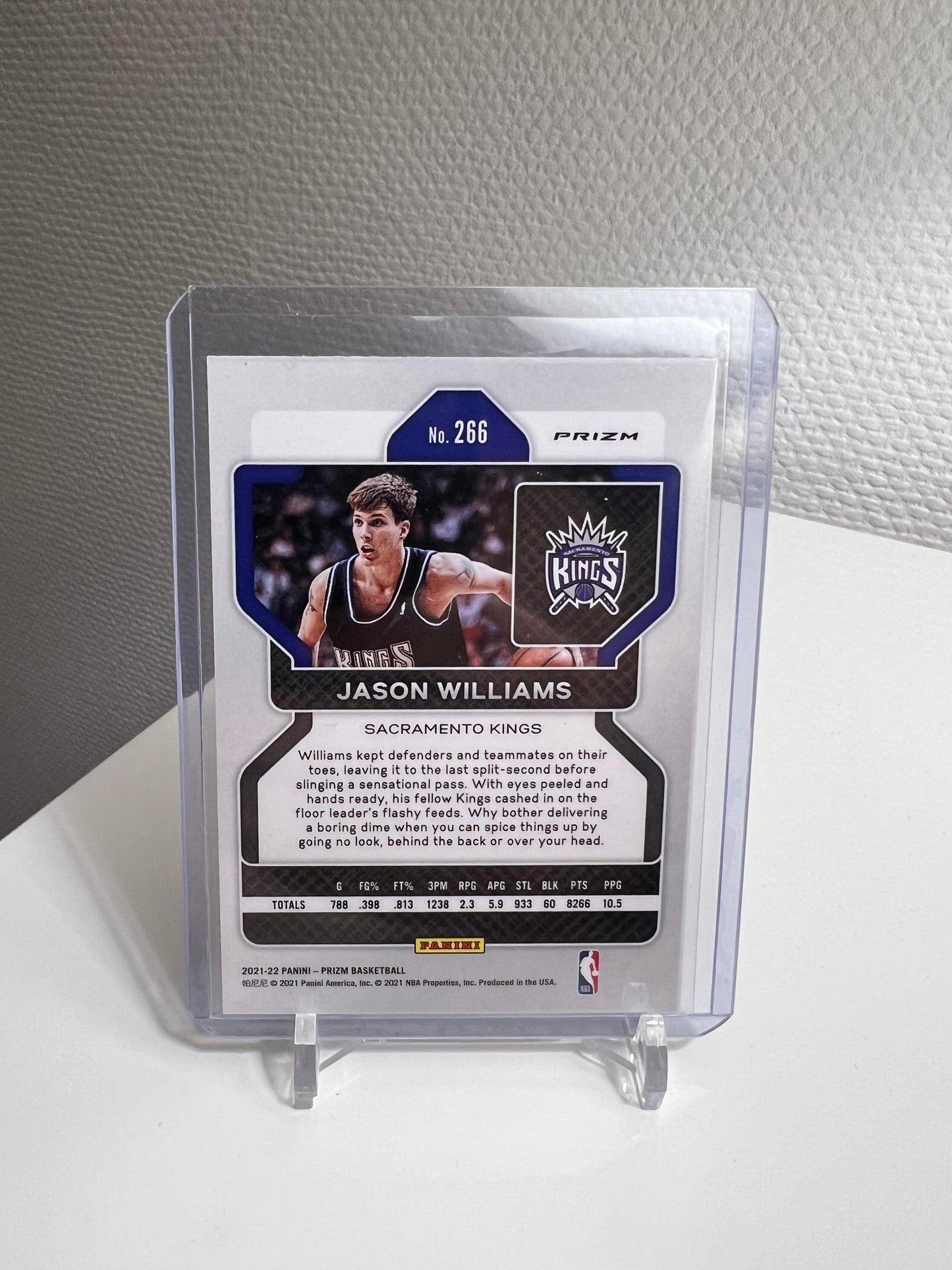 Prizm 21-22 - Jason Williams Silver - Sacramento Kings