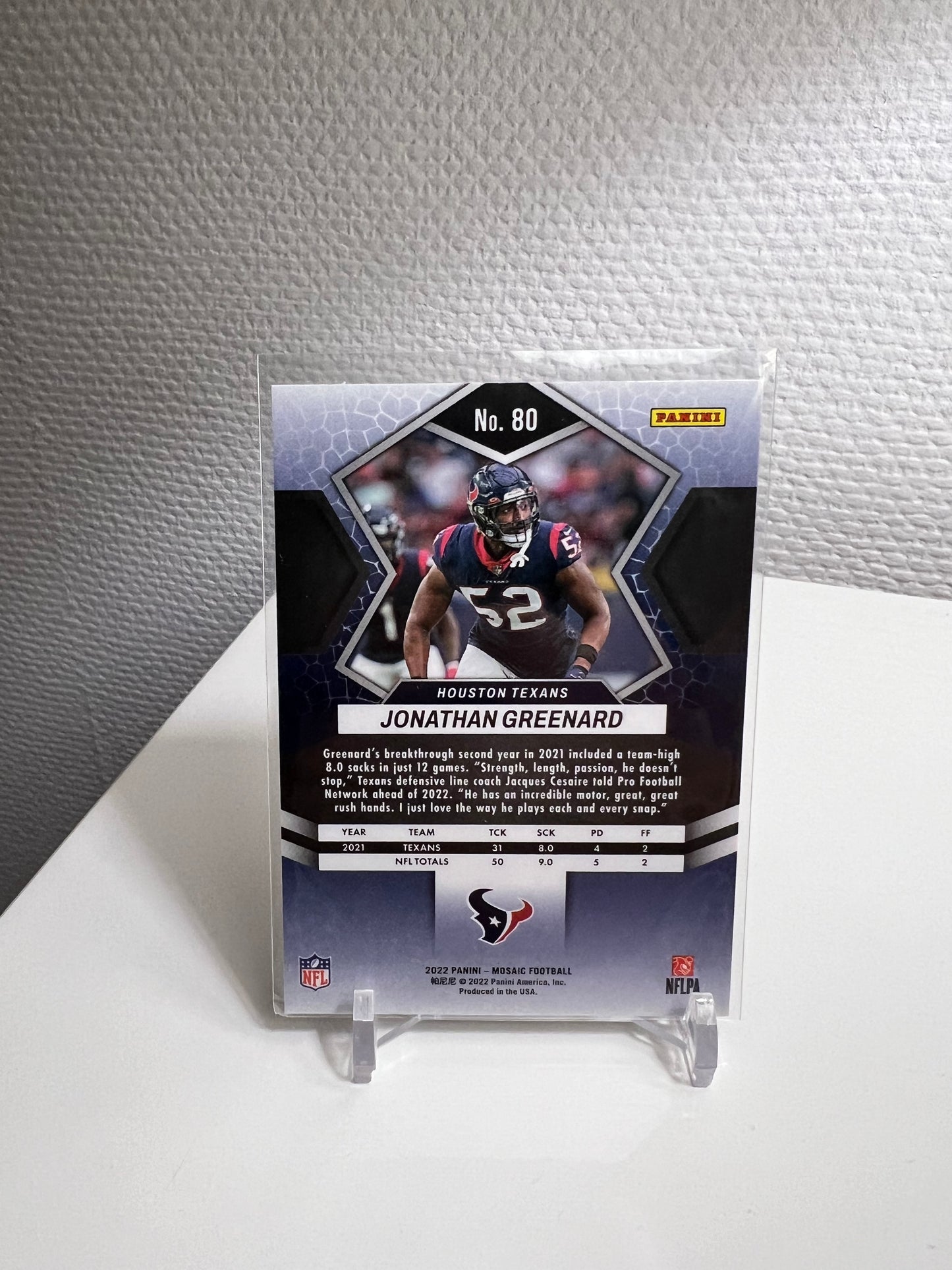 Mosaic 22 - Jonathan Greenard - Houston Texans