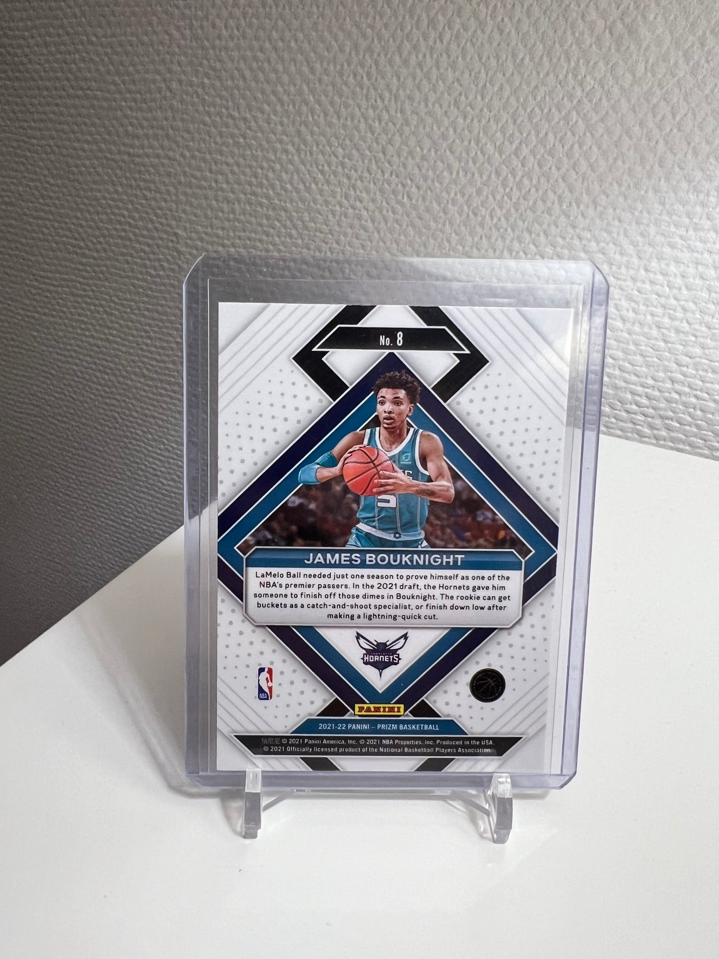 Prizm 21-22 - James Bouknight Emergent RC Card - Charlotte Hornets