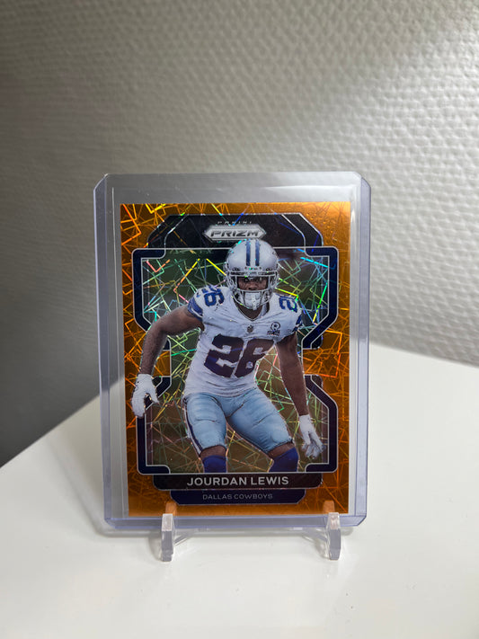 Prizm 21 - Jourdan Lewis Orange Velocity - Dallas Cowboys