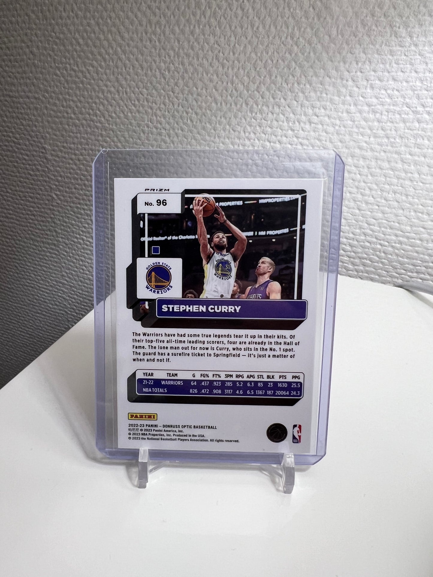 Donruss Optic 22-23 - Stephen Curry Silver Prizm - Golden State Warriors