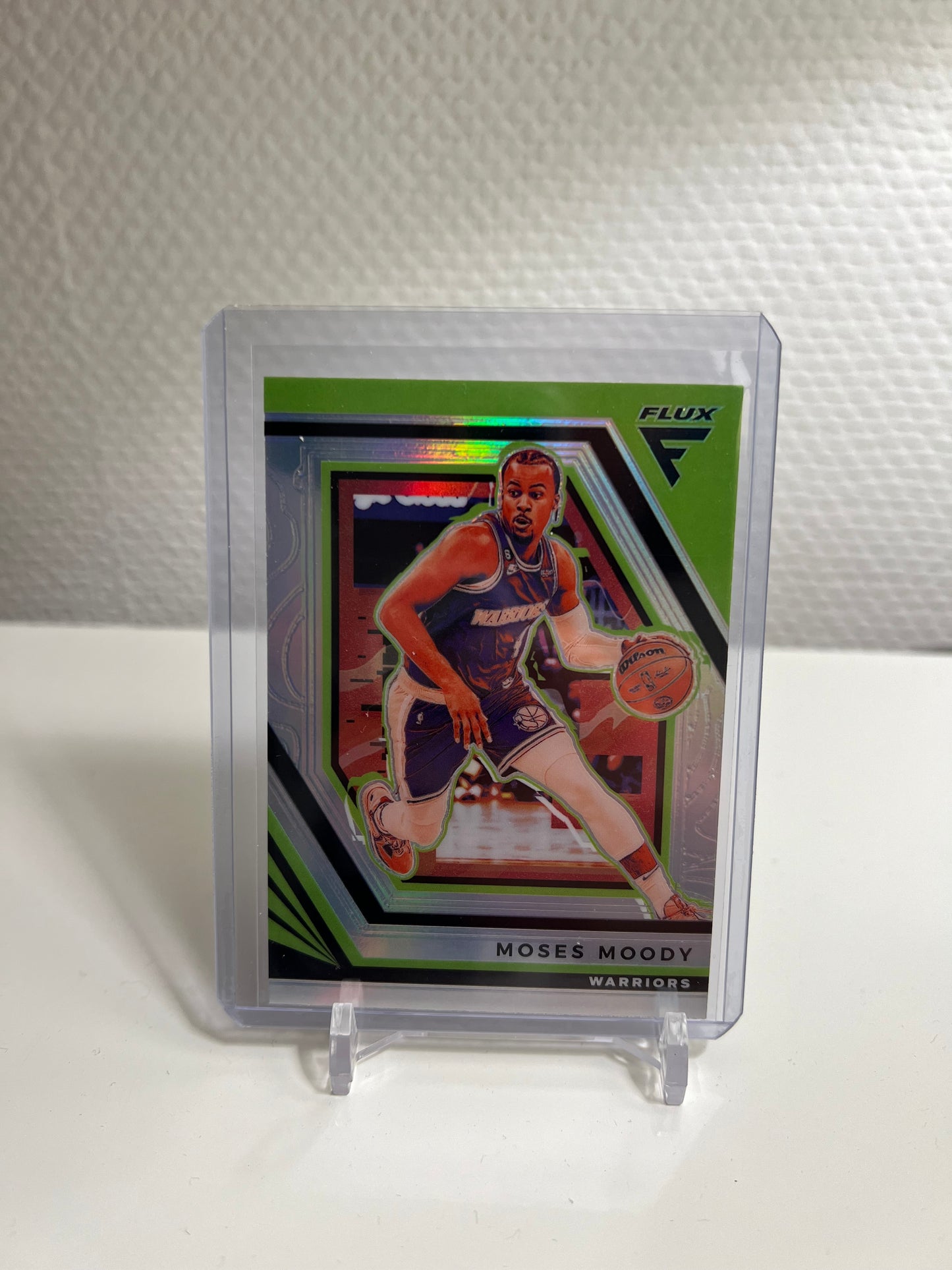 Flux 22-23 - Moses Moody Silver Prizm - Golden State Warriors