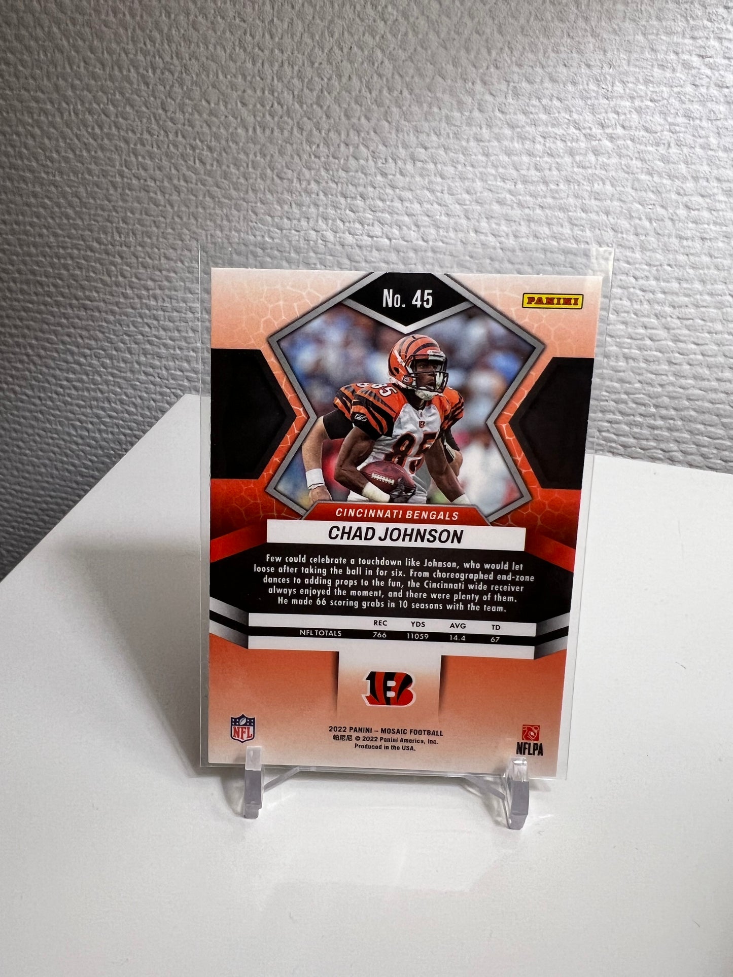 Mosaic 22 - Chad Johnson - Cincinnati Bengals