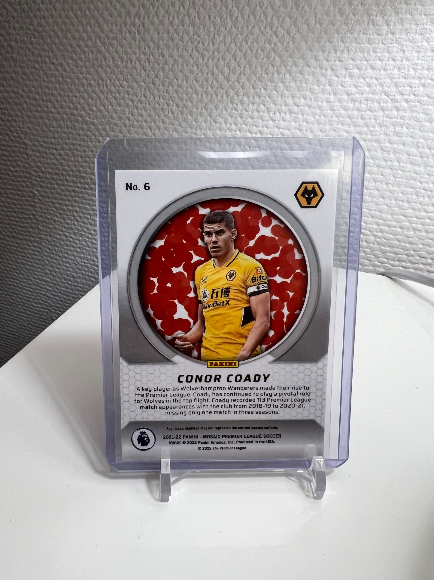 Mosaic 21-22 - Conor Coady International Men of Mastery - Wolverhampton Wanderers