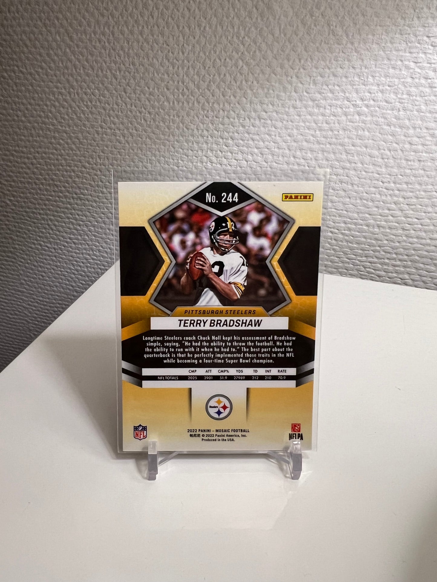 Mosaic 22 - Terry Bradshaw - Pittsburgh Steelers