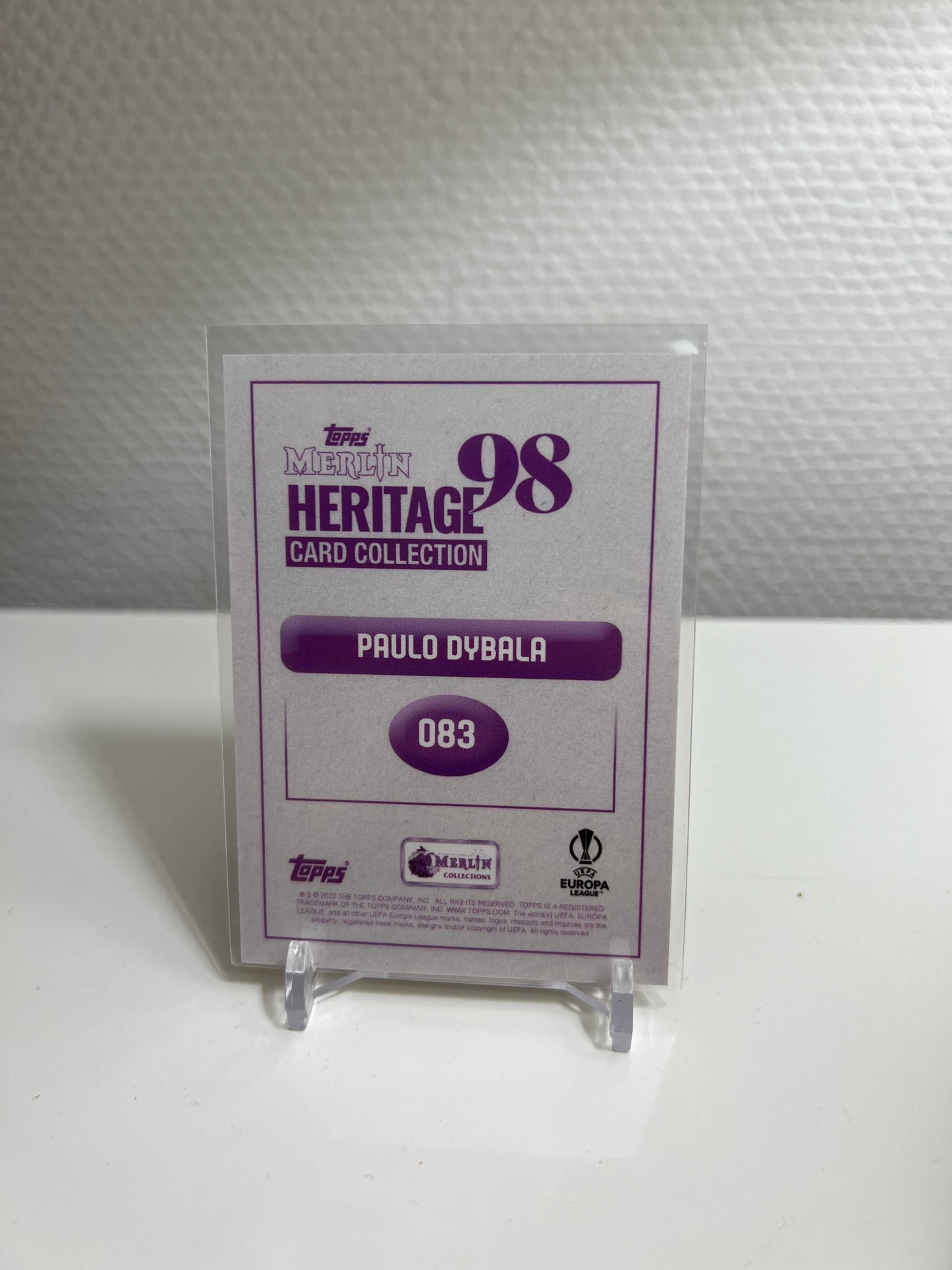 Merlin Heritage 98 22-23 - Paulo Dybala - AS Rom