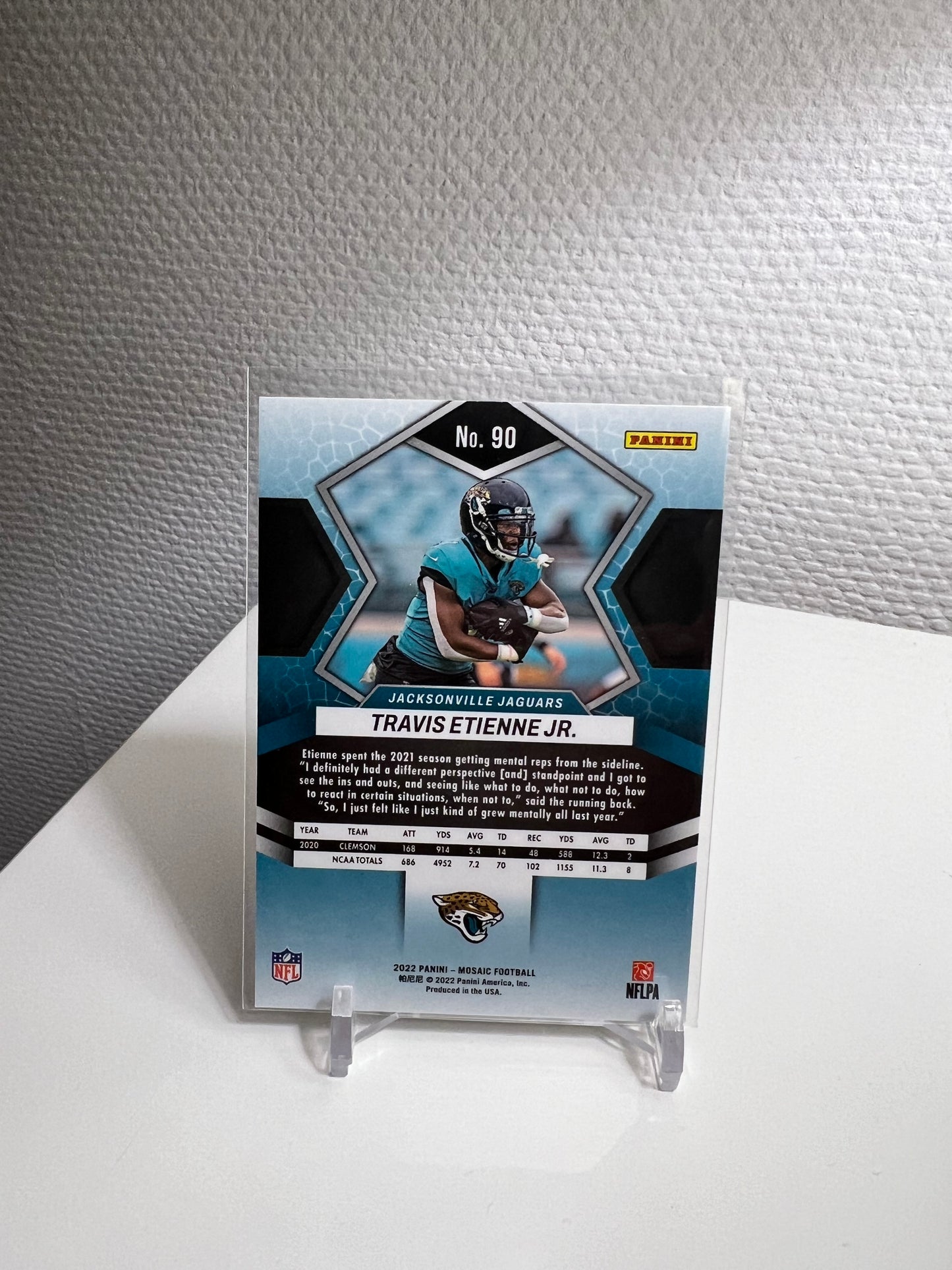 Mosaic 22 - Travis Entienne Jr. - Jacksonville Jaguars