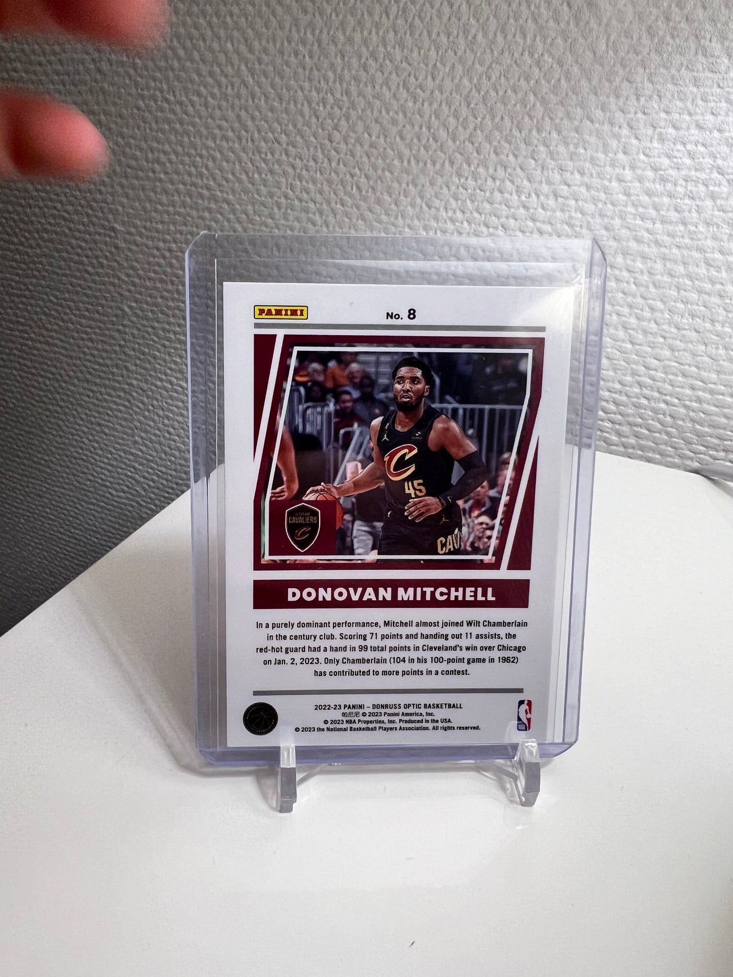Donruss Optic 22-23 - Donovan Mitchell Elite Dominators - Cleveland Cavaliers