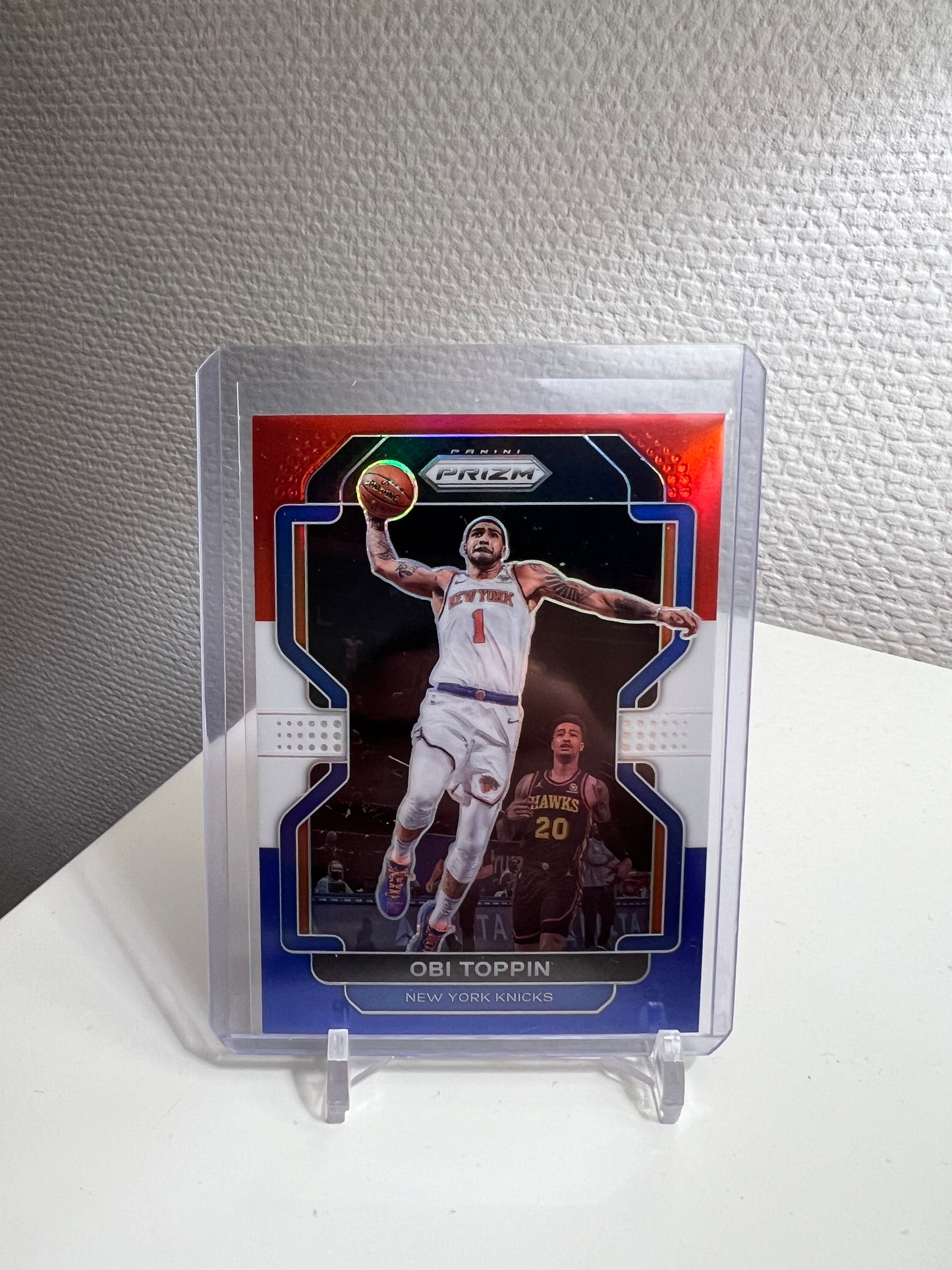 Prizm 21-22 - Obi Toppin Tri-Color - New York Knicks