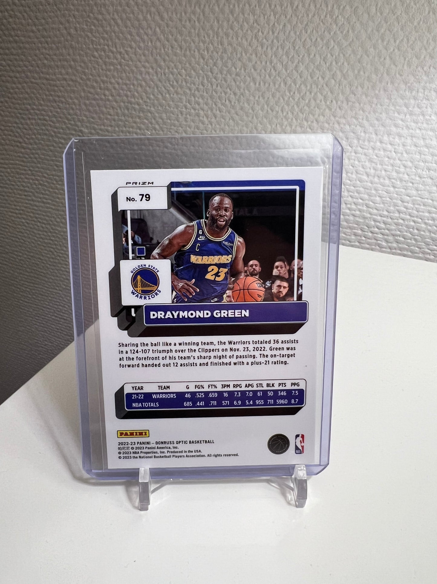 Donruss Optic 22-23 - Draymond Green Hyper Pink Prizm - Golden State Warriors