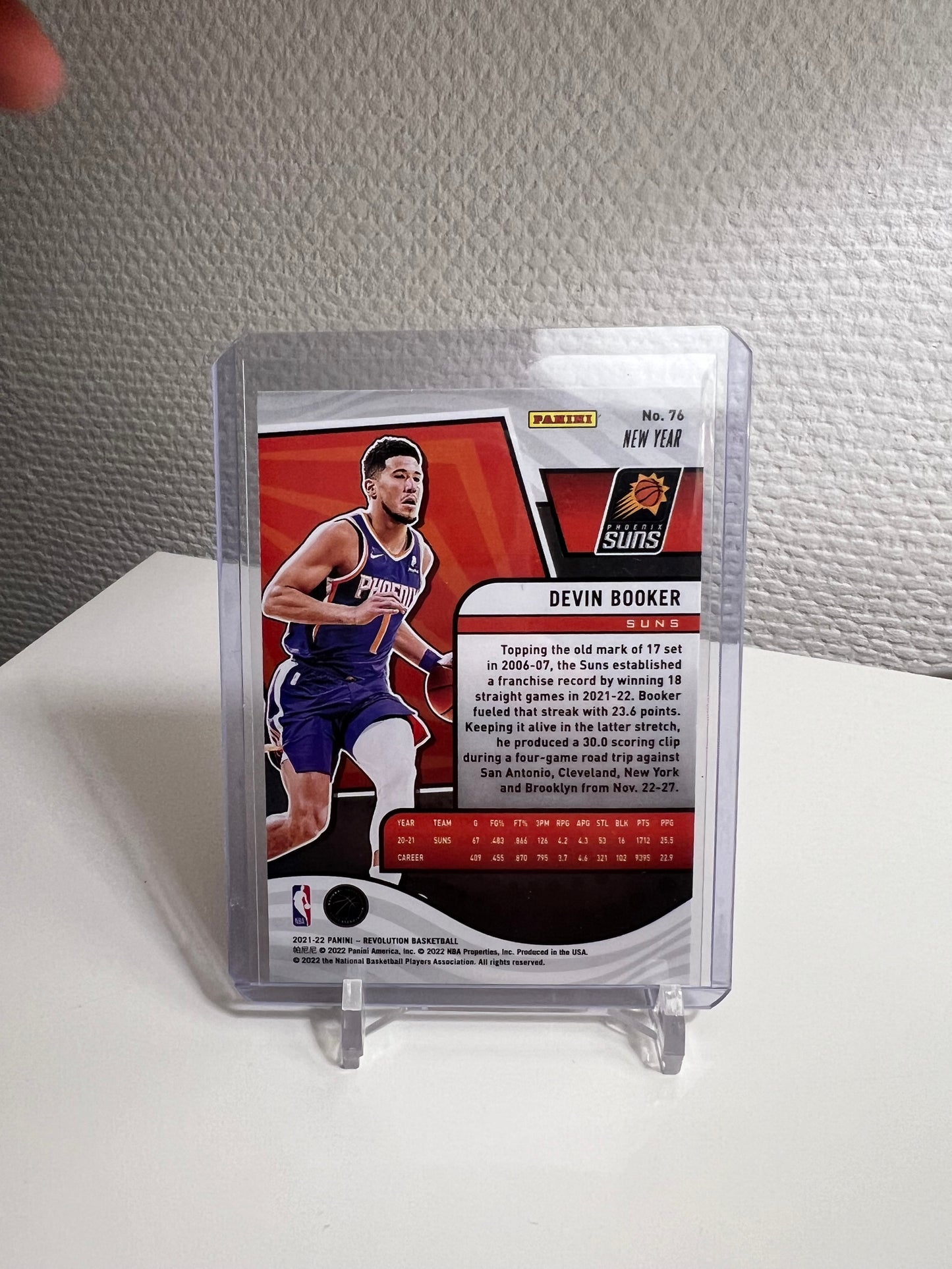 Revolution 21-22 - Devin Booker New Year - Phoenix Suns