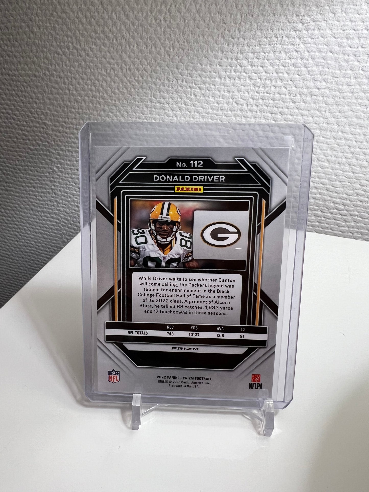 Prizm 22 - Doland Driver Green - Green Bay Packers
