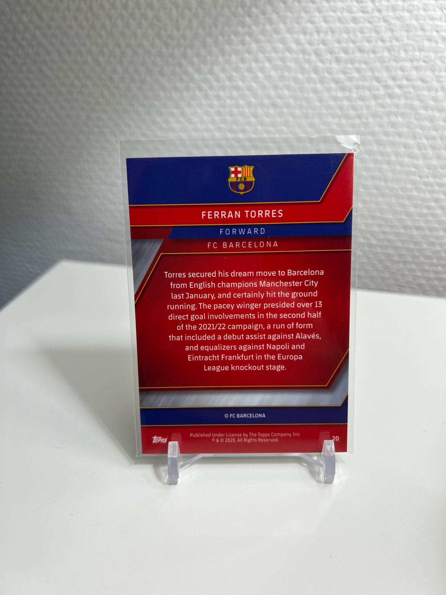 Chrome 22-23 - Ferran Torres Profile - FC Barcelona