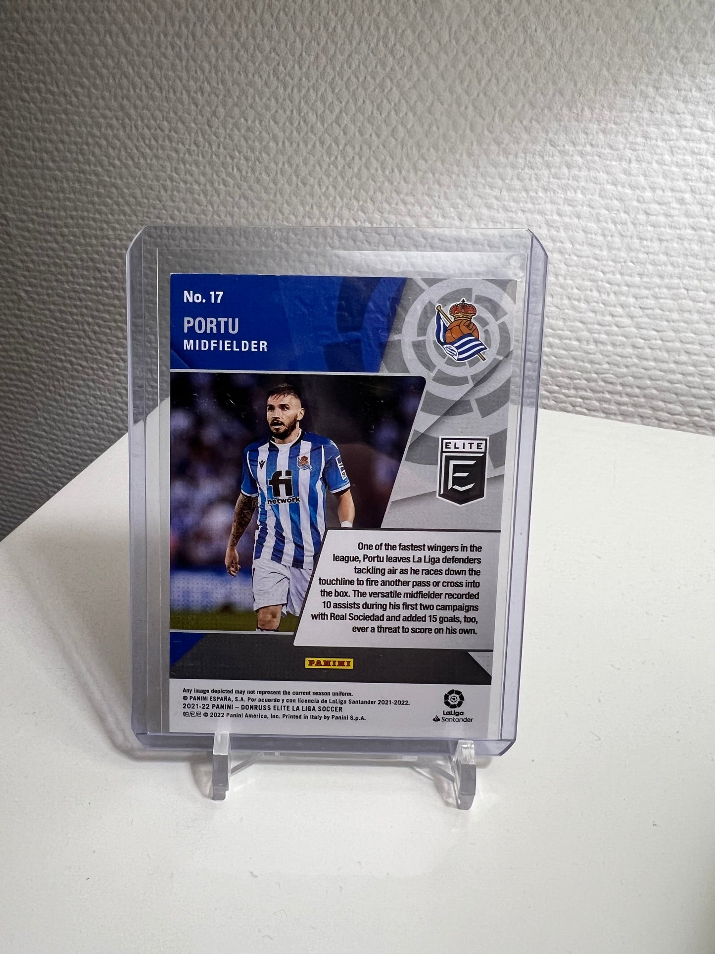 Donruss Elite 21-22 - Portu Primary Colors 7 - Real Sociedad San Sebastian