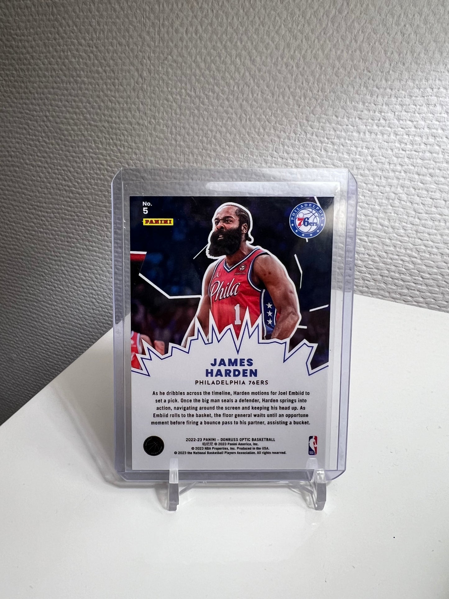 Donruss Optic 22-23 - James Harden My House - Philadelphia 76ers