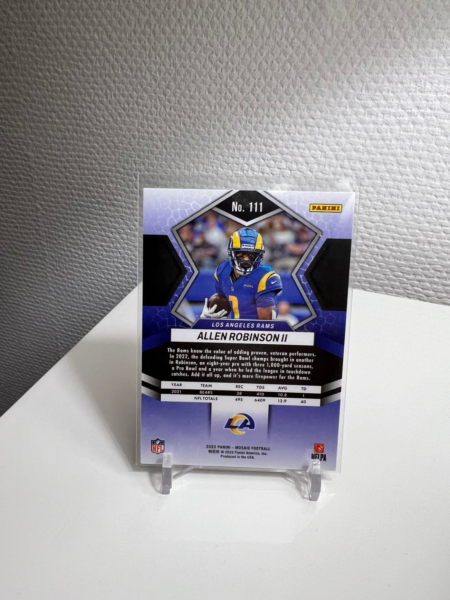Mosaic 22 - Allen Robinson II - Los Angeles Rams