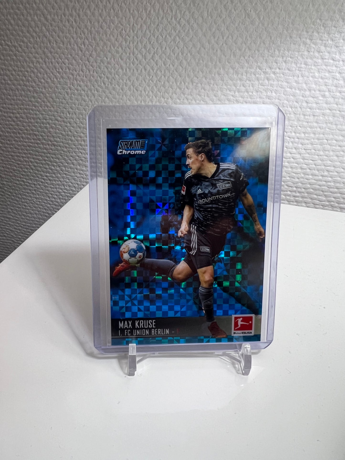 Stadium Club Chrome 21-22 - Max Kruse Blue X-Fractor - 1. FC Union Berlin