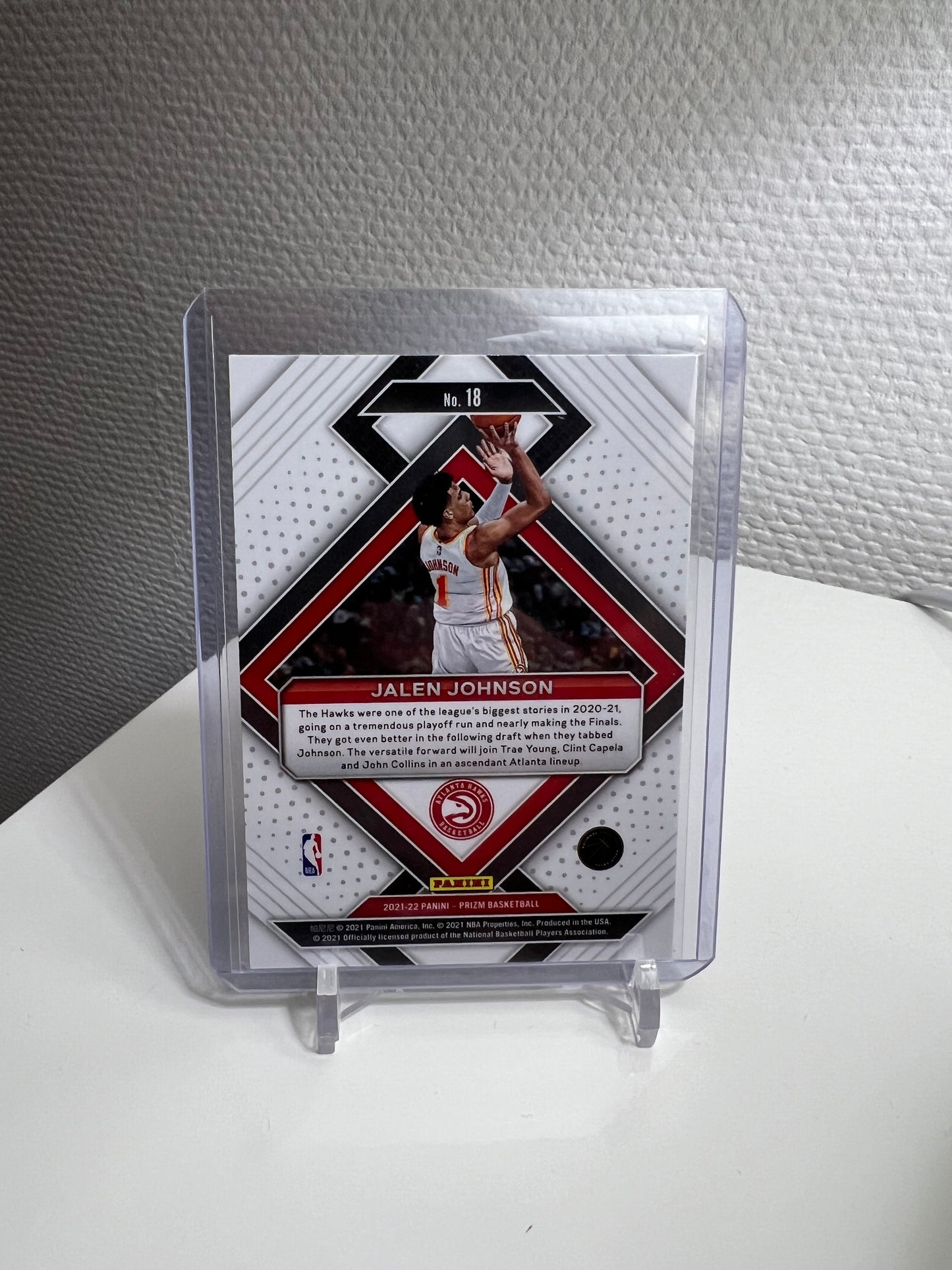 Prizm 21-22 - Jalen Johnson Emergent - Atlanta Hawks