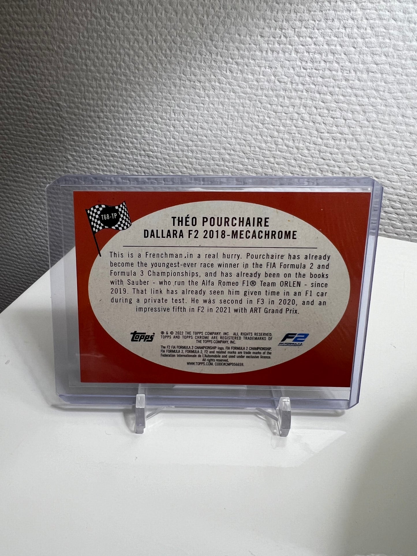Chrome 22 - Theo Pourchaire Hot Rods - Art Grand Prix #T68-TP
