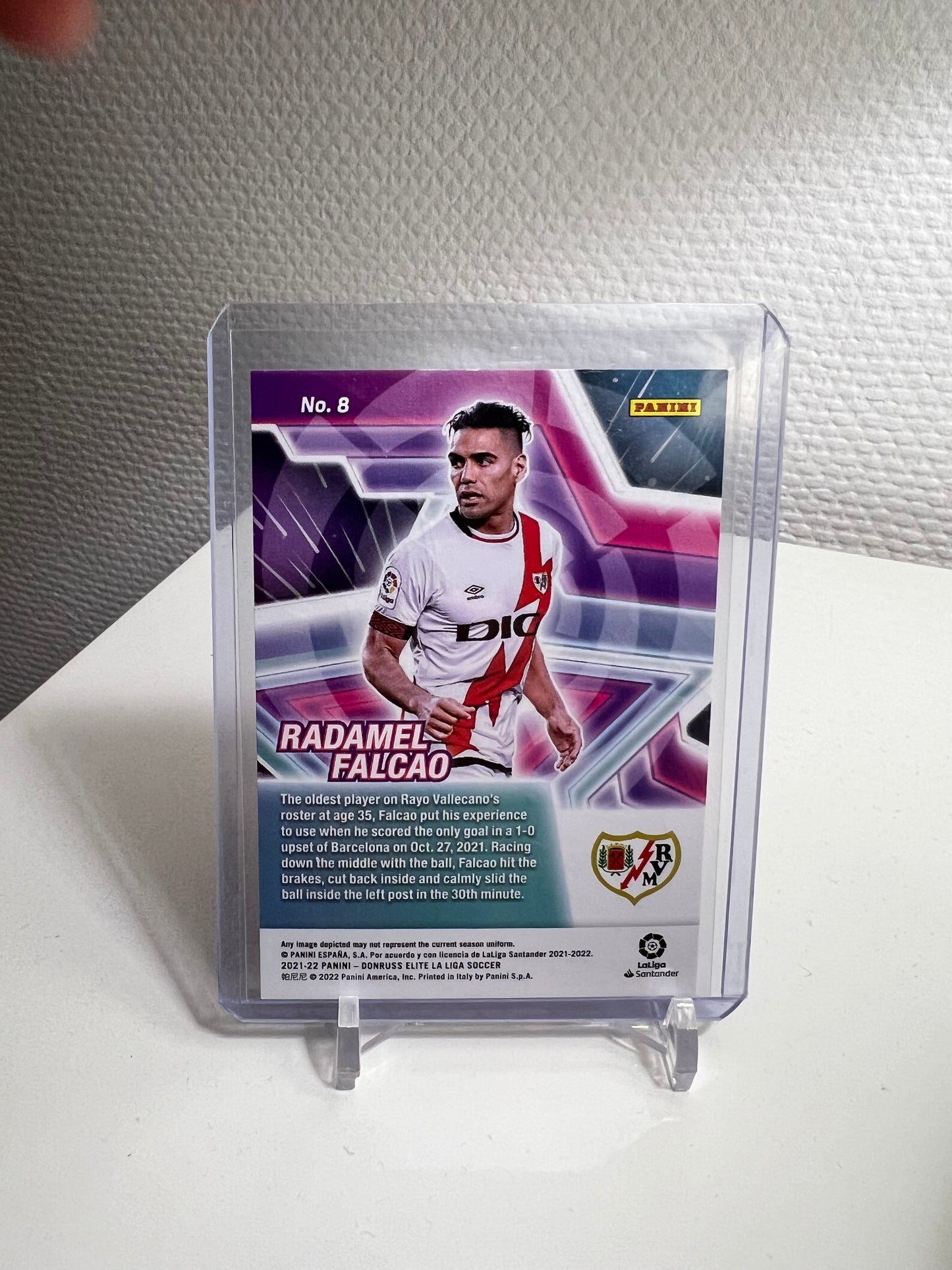 Donruss Elite 21-22 - Radamel Falcao Star Status - Rayo Vallecano