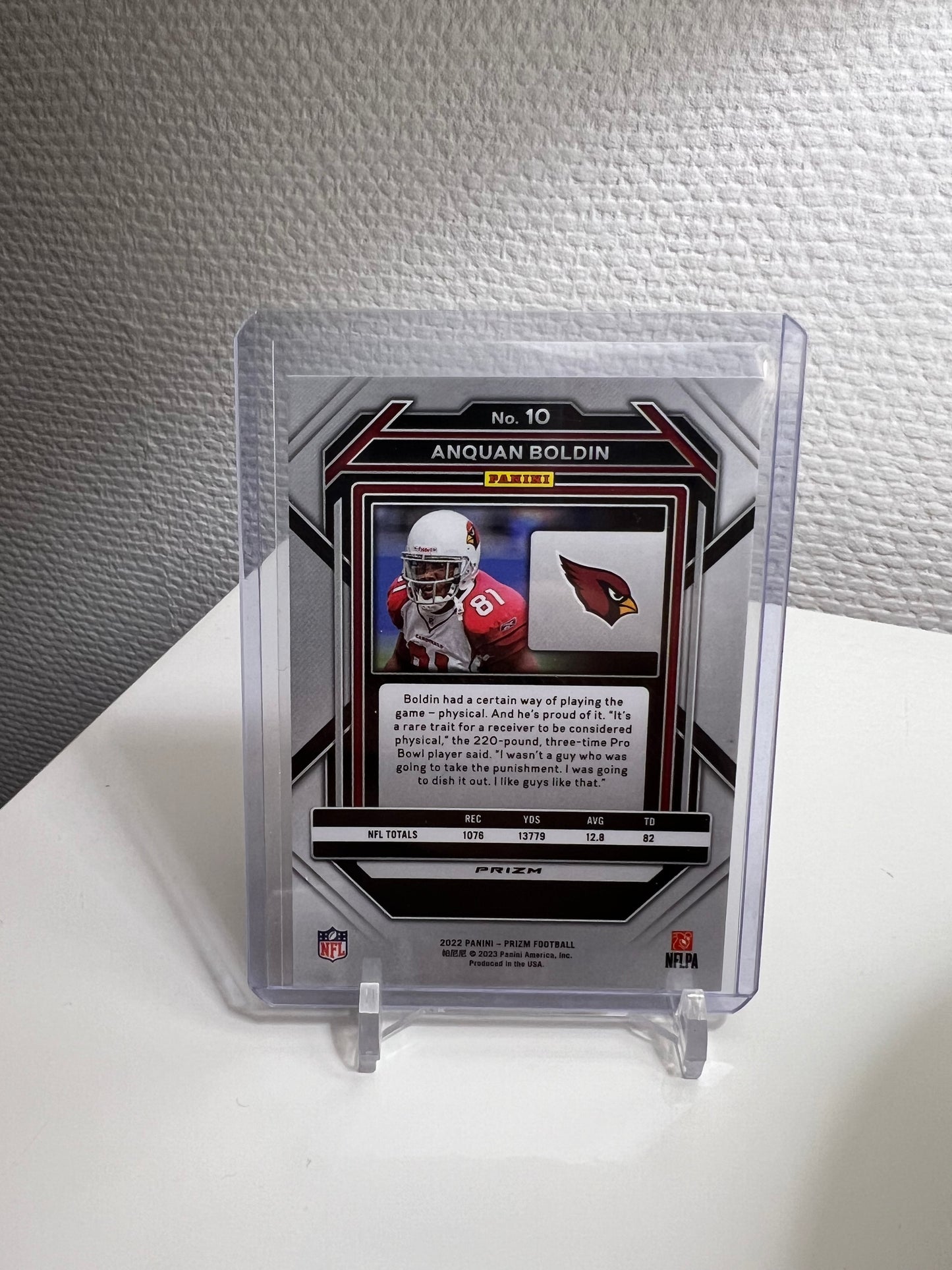 Prizm 22 - Anquan Boldin Tri-Color - Arizona Cardinals