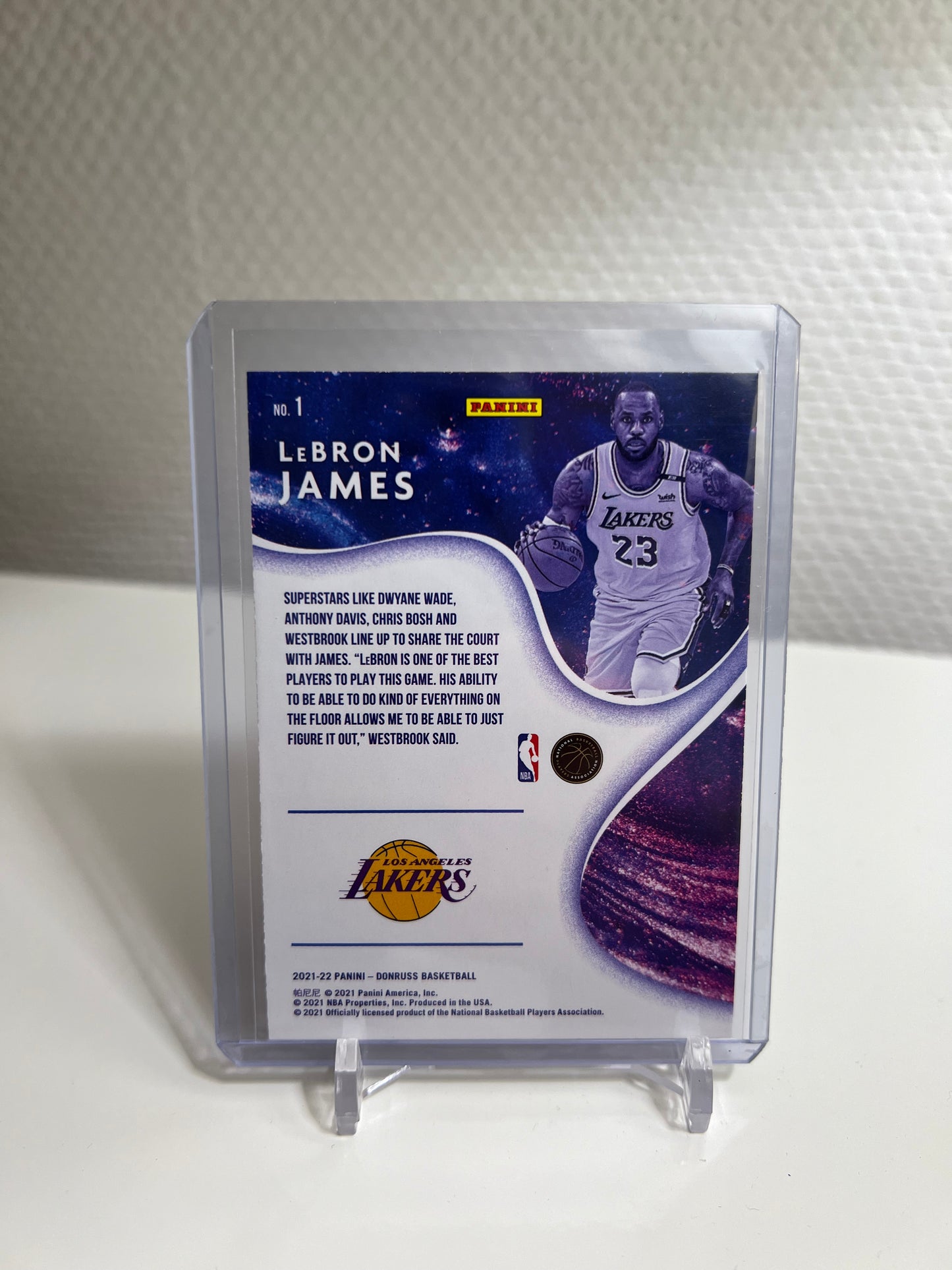Donruss 21-22 - LeBron James Complete Players - Los Angeles Lakers