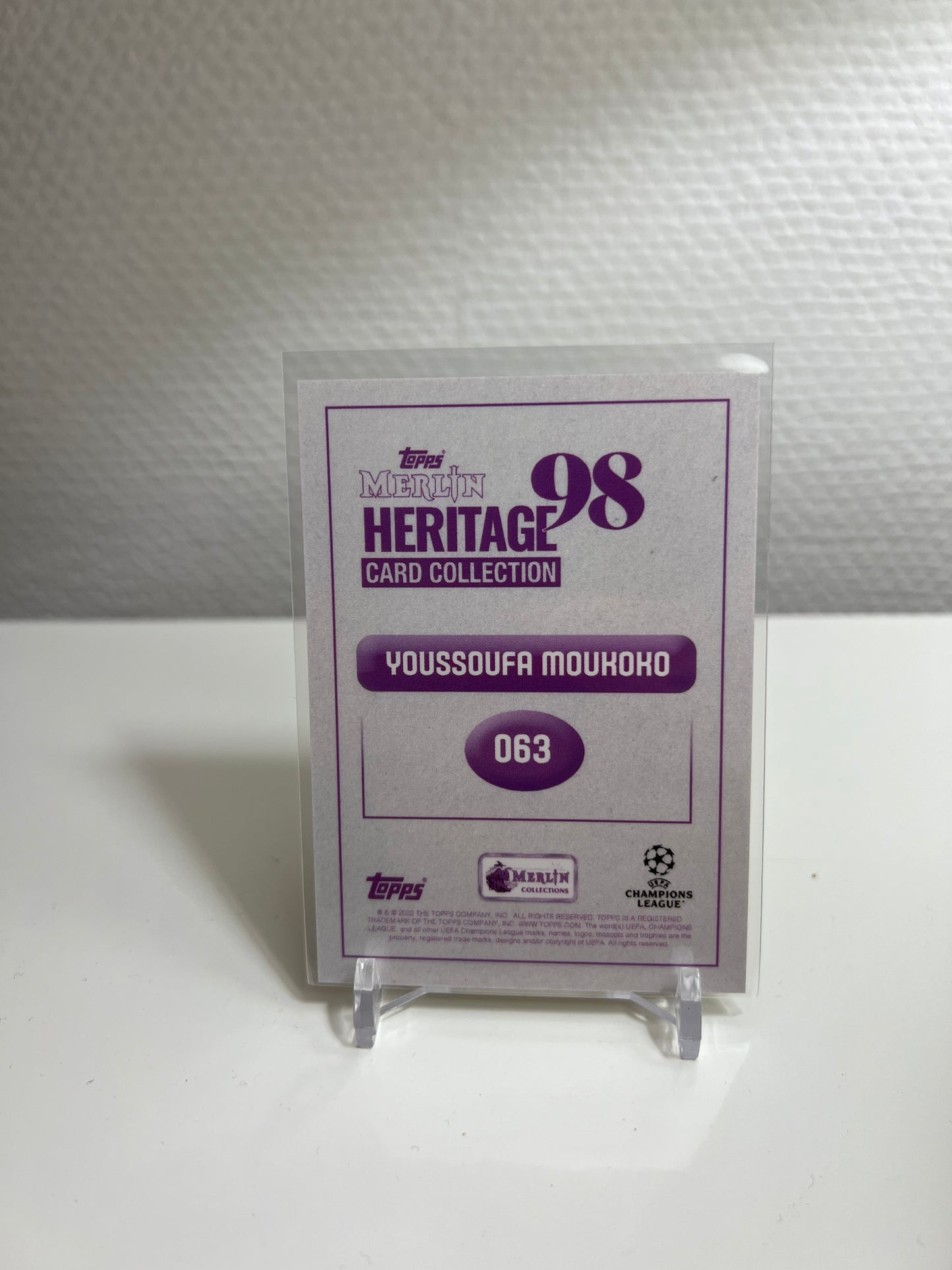 Merlin Heritage 98 22-23 - Youssoufa Moukoko - Borussia Dortmund