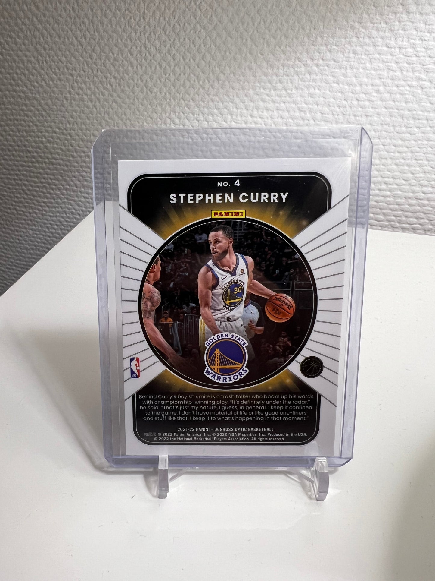 Donruss Optic 21-22 - Stephen Curry Winner Stays - Golden State Warriors