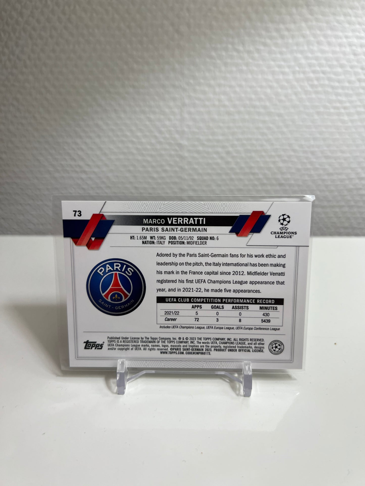 Chrome 22-23 - Marco Verrati - Paris Saint-Germain