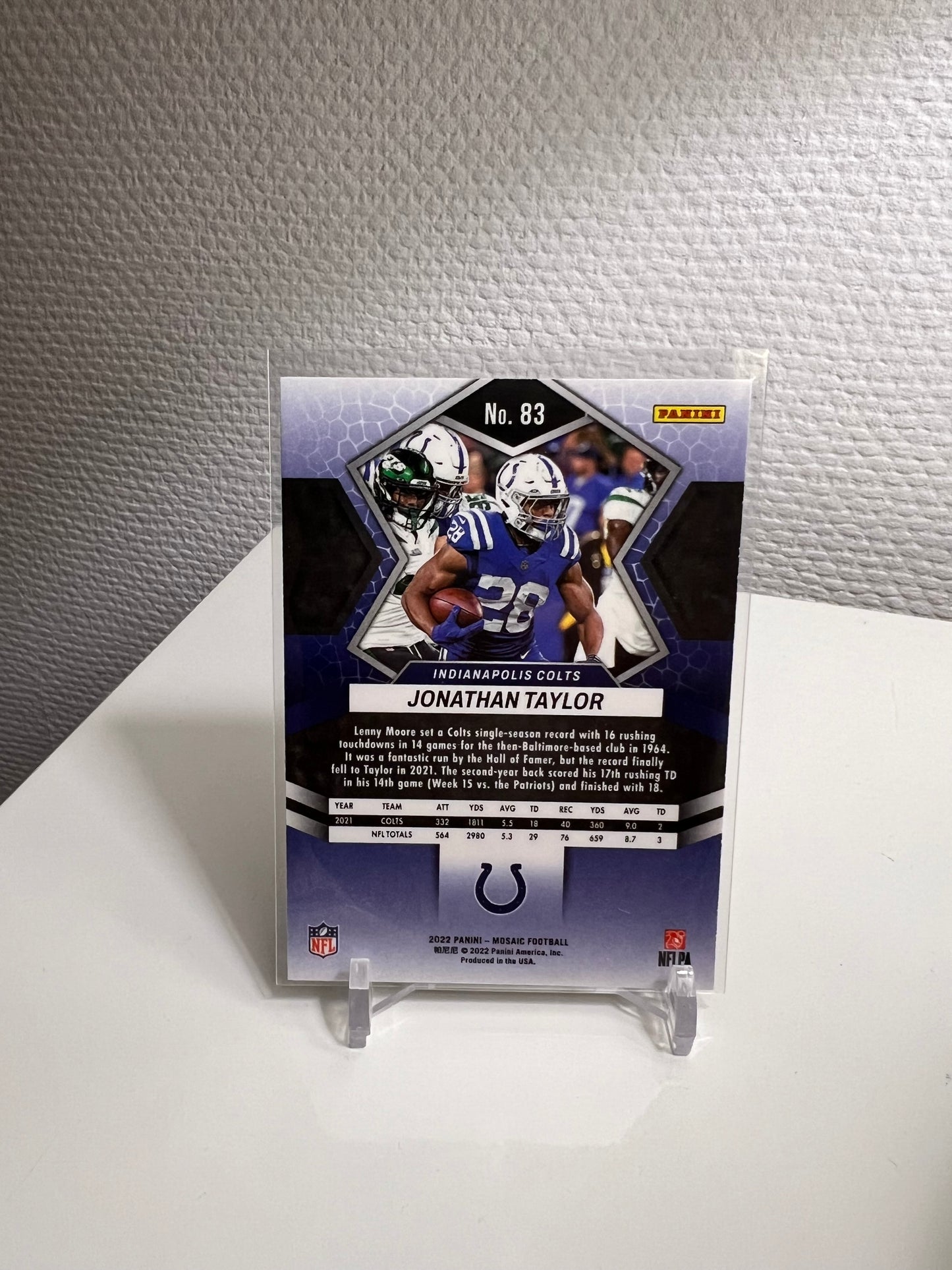 Mosaic 22 - Jonathan Taylor - Indianapolis Colts