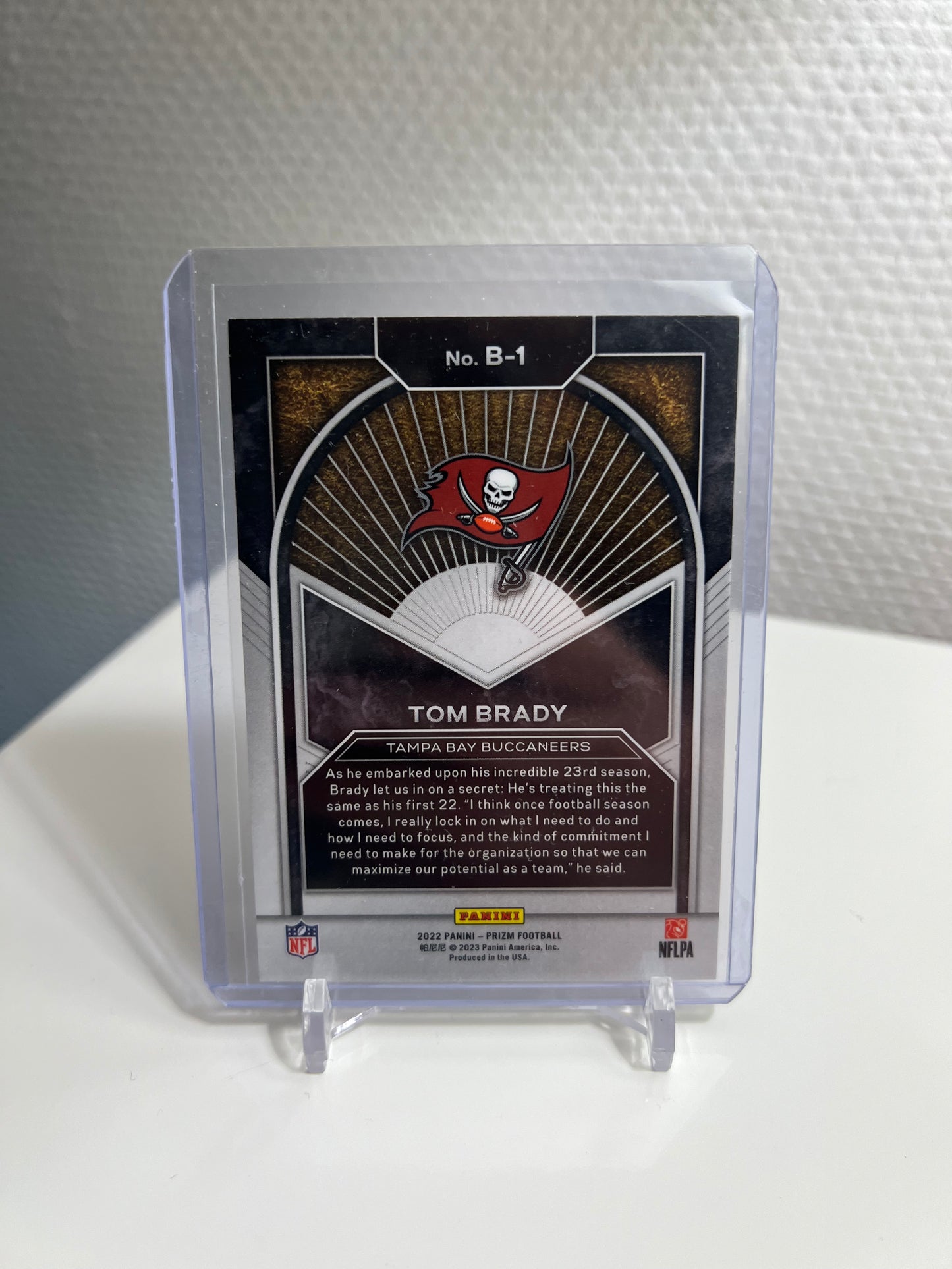 Prizm 22 - Tom Brady Brilliance - Tempa Bay Buccaneers #B-1