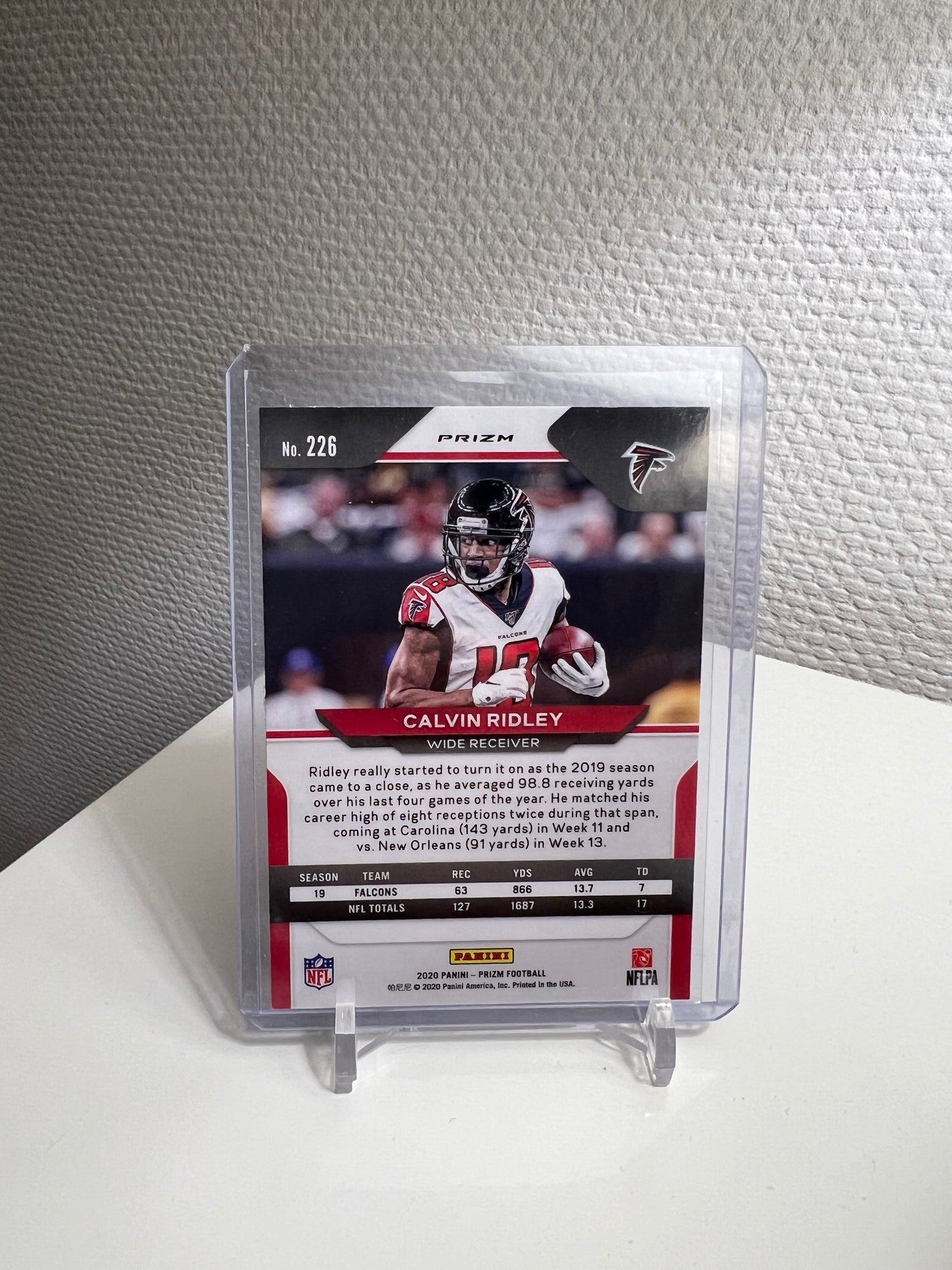 Prizm 20 - Calvin Ridley Green - Atlanta Falcons