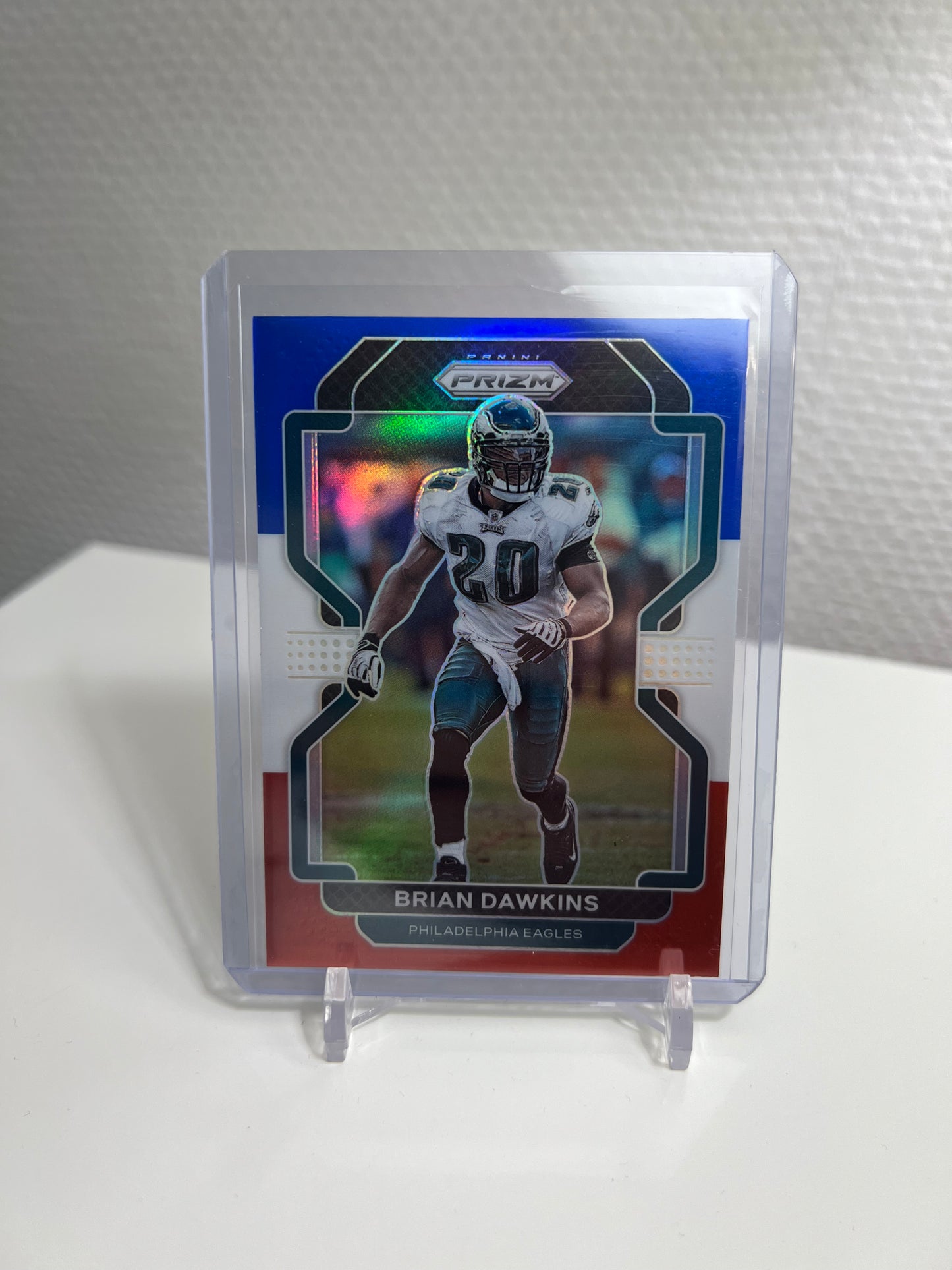 Panini Prizm 21 - Brian Dawkins Tri-Color - Philadelphia Eagles