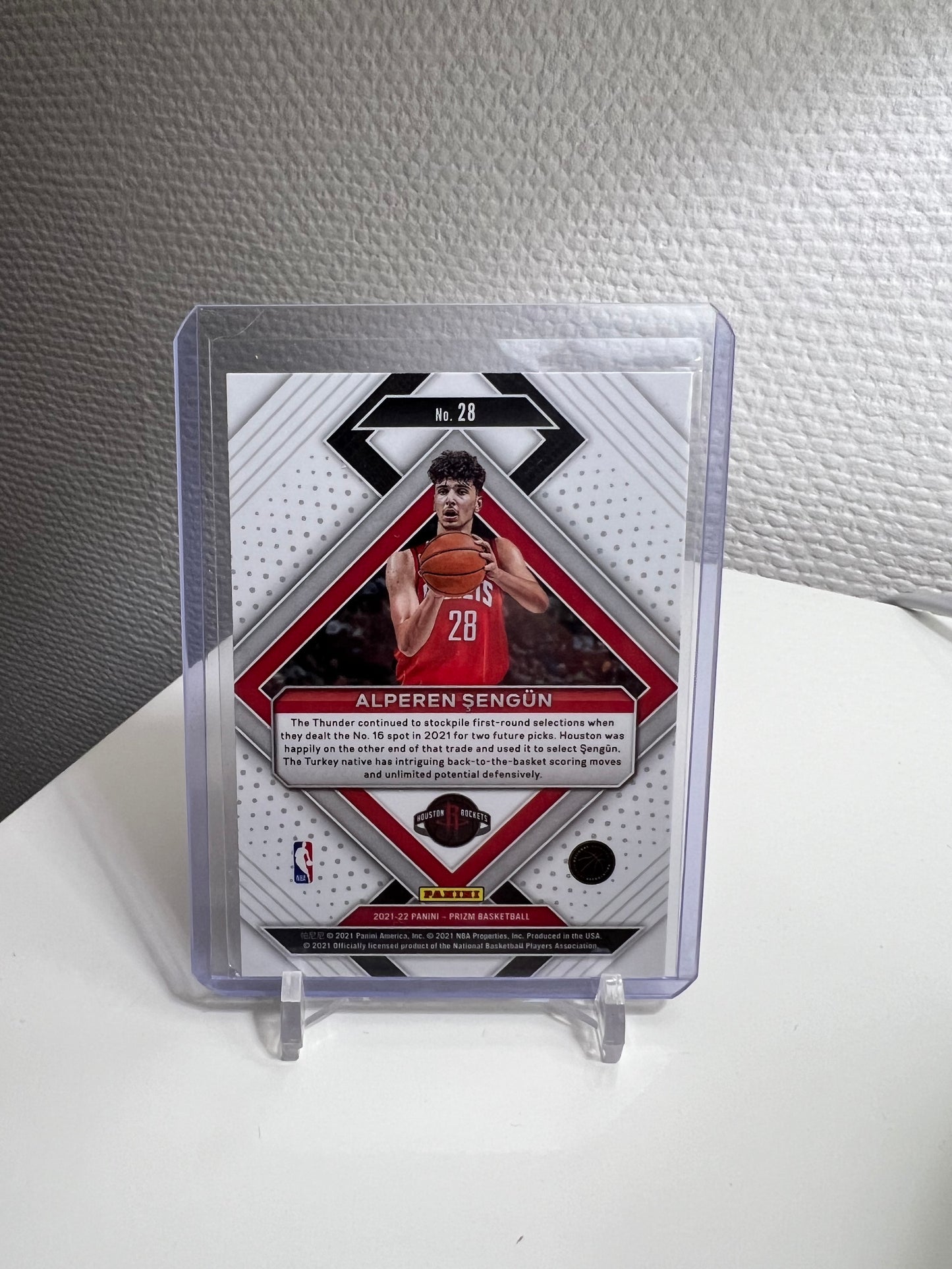 Prizm 21-22 - Alperen Sengün Emergent RC Card - Houston Rockets