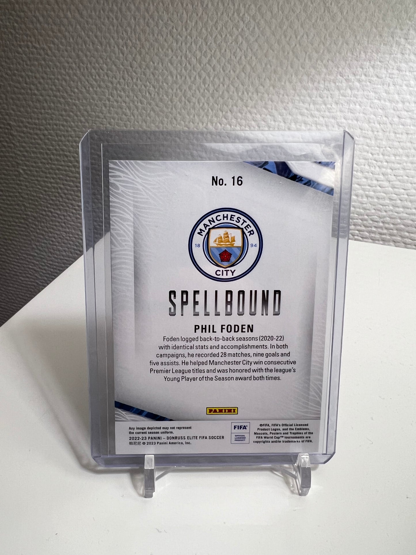 Donruss Elite 22-23 - Phil Foden Spellbound E - Manchester City