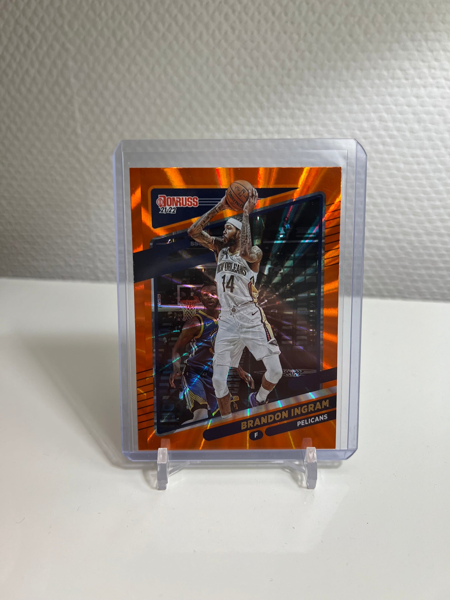 Donruss 21-22 - Brandon Ingram Orange Laser - New Orleans Pelicans