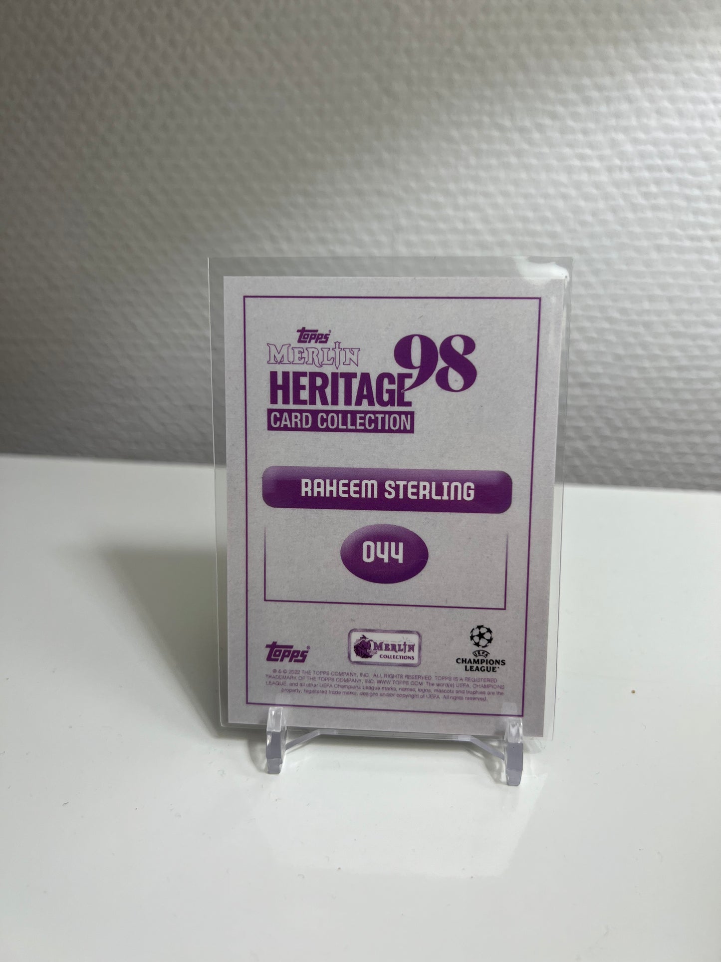 Merlin Heritage 98 22-23 - Raheem Sterling - Chelsea London