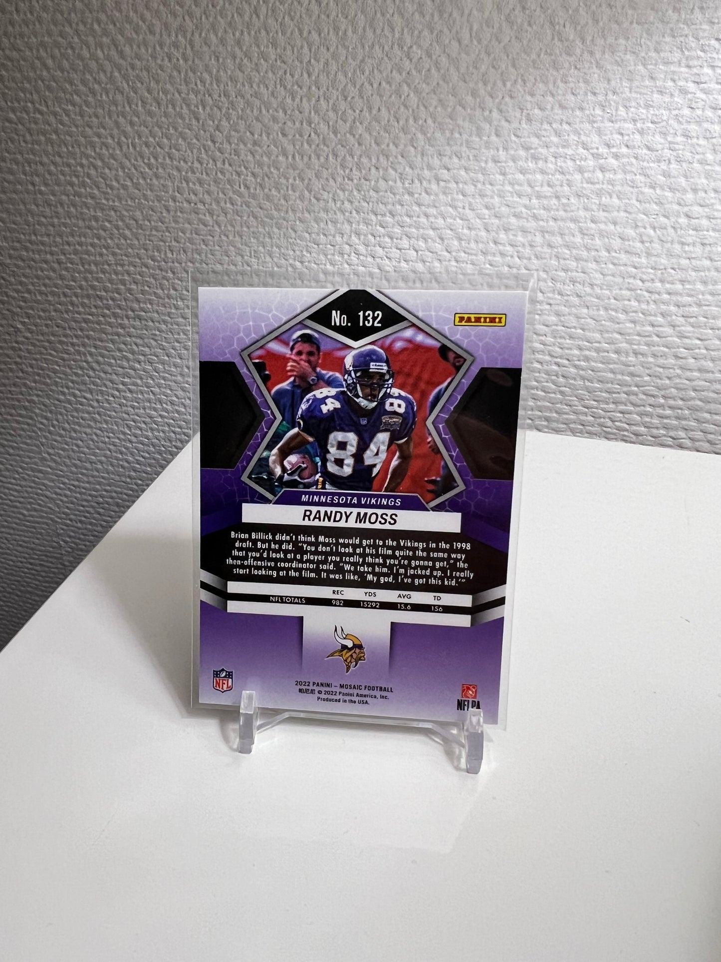 Mosaic 22 - Randy Moss - Minnesota Vikings