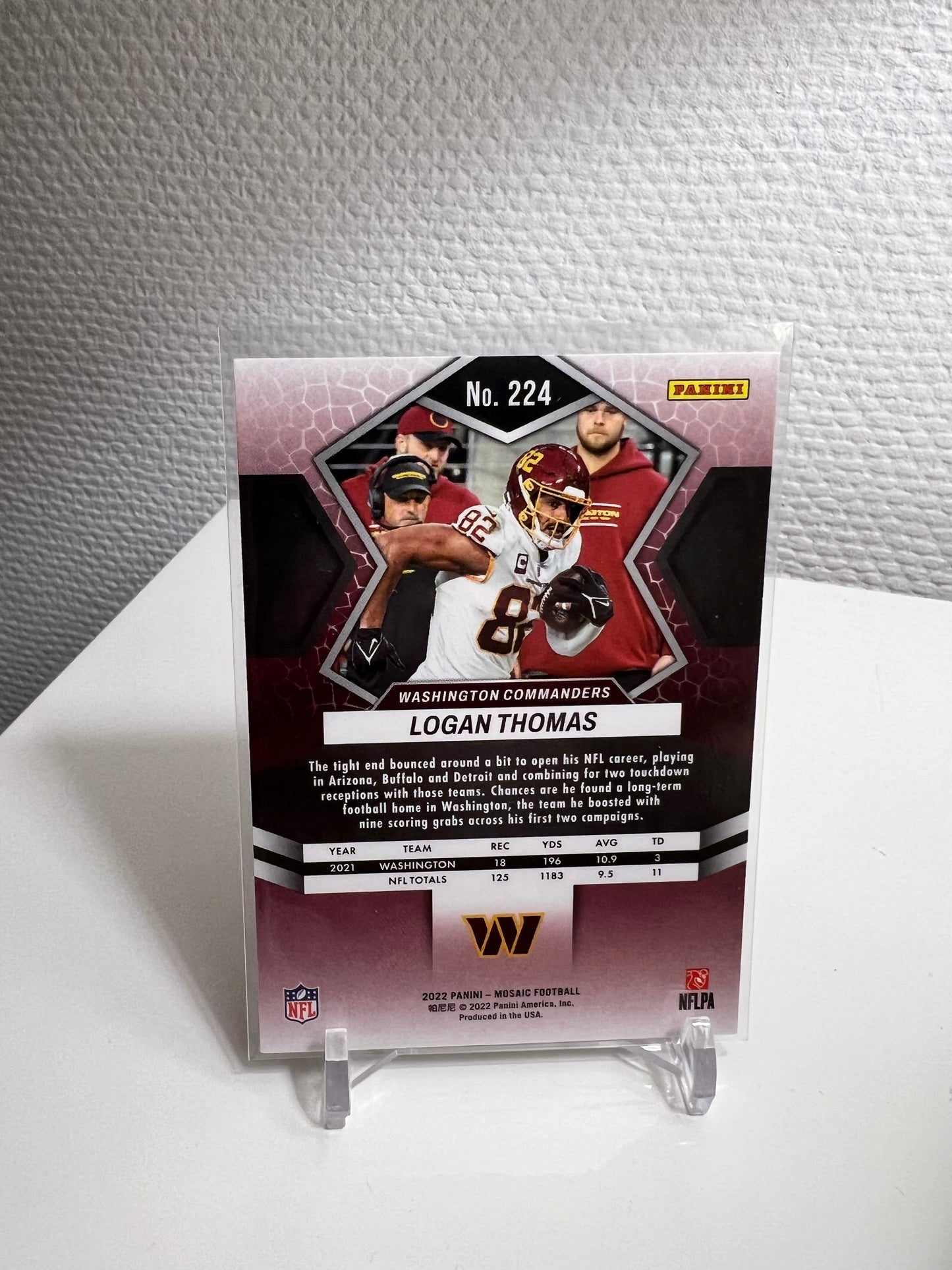 Mosaic 22 - Logan Thomas - Washington Commanders
