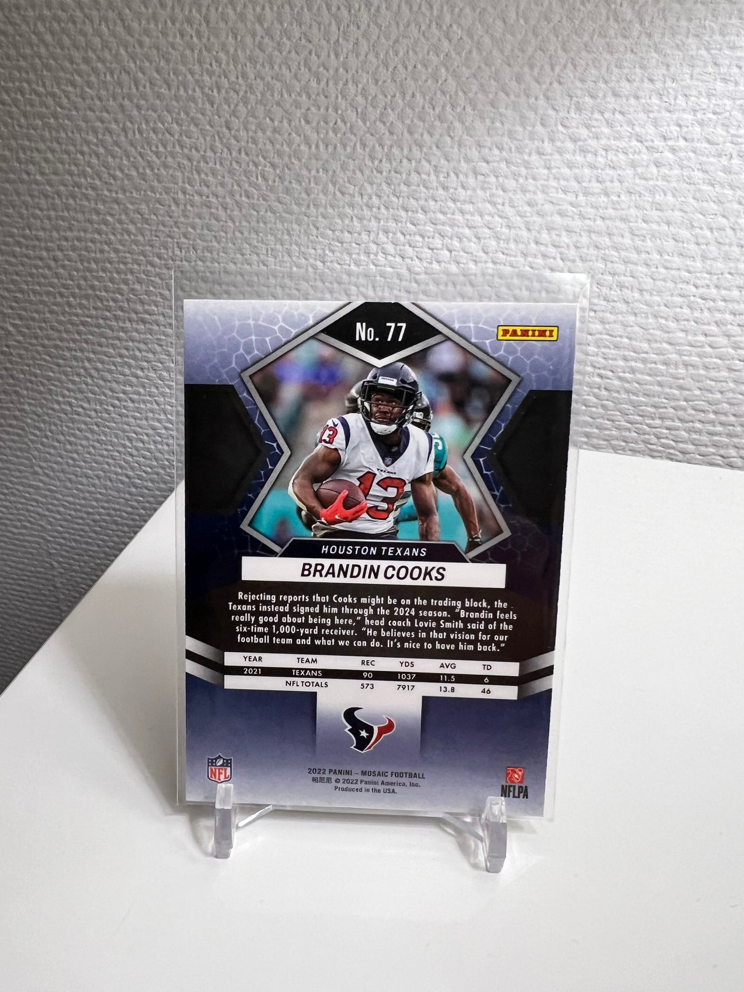 Mosaic 22 - Brandin Cooks - Houston Texans