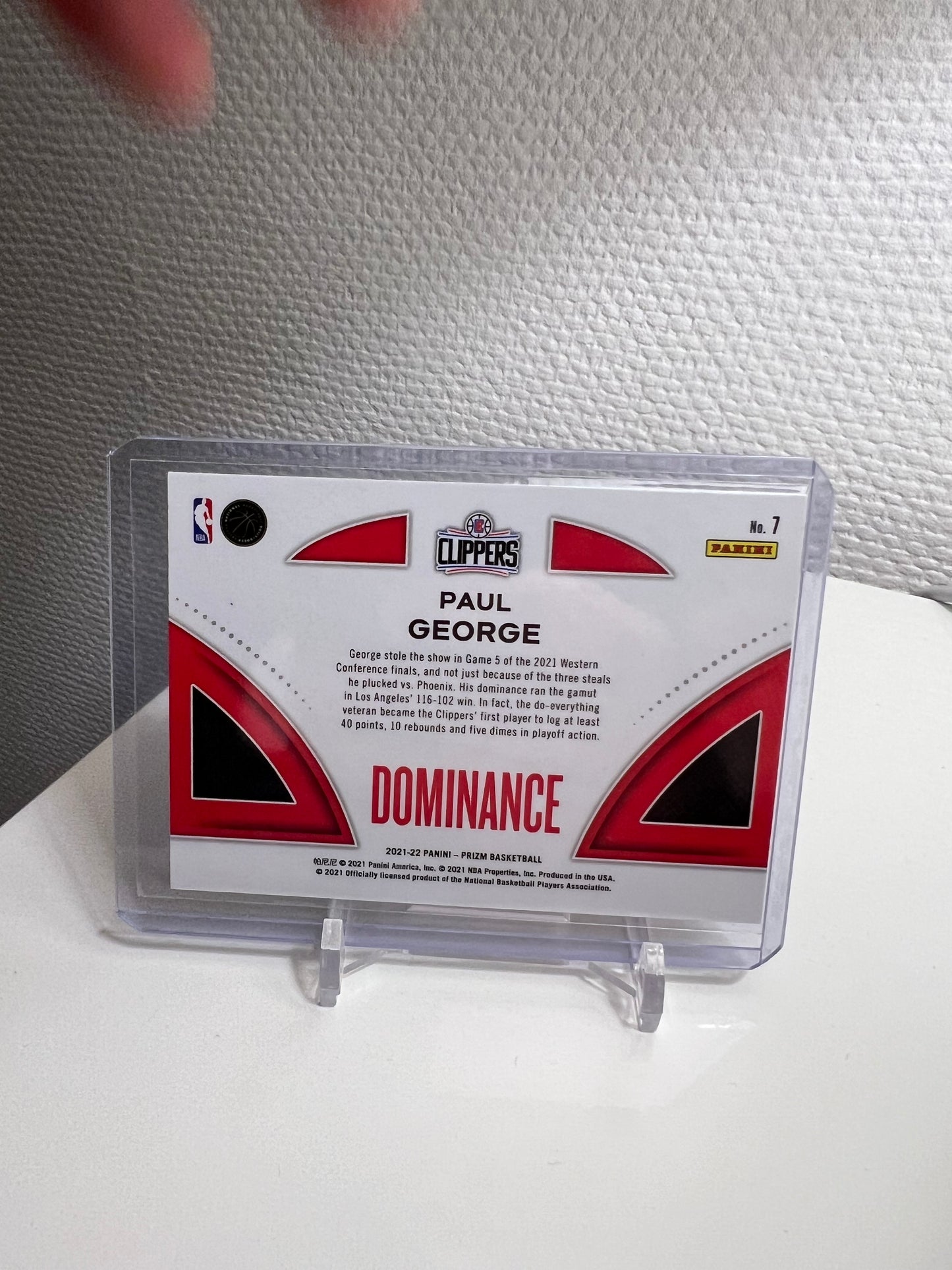 Prizm 21-22 - Paul George Dominance - Los Angeles Clippers